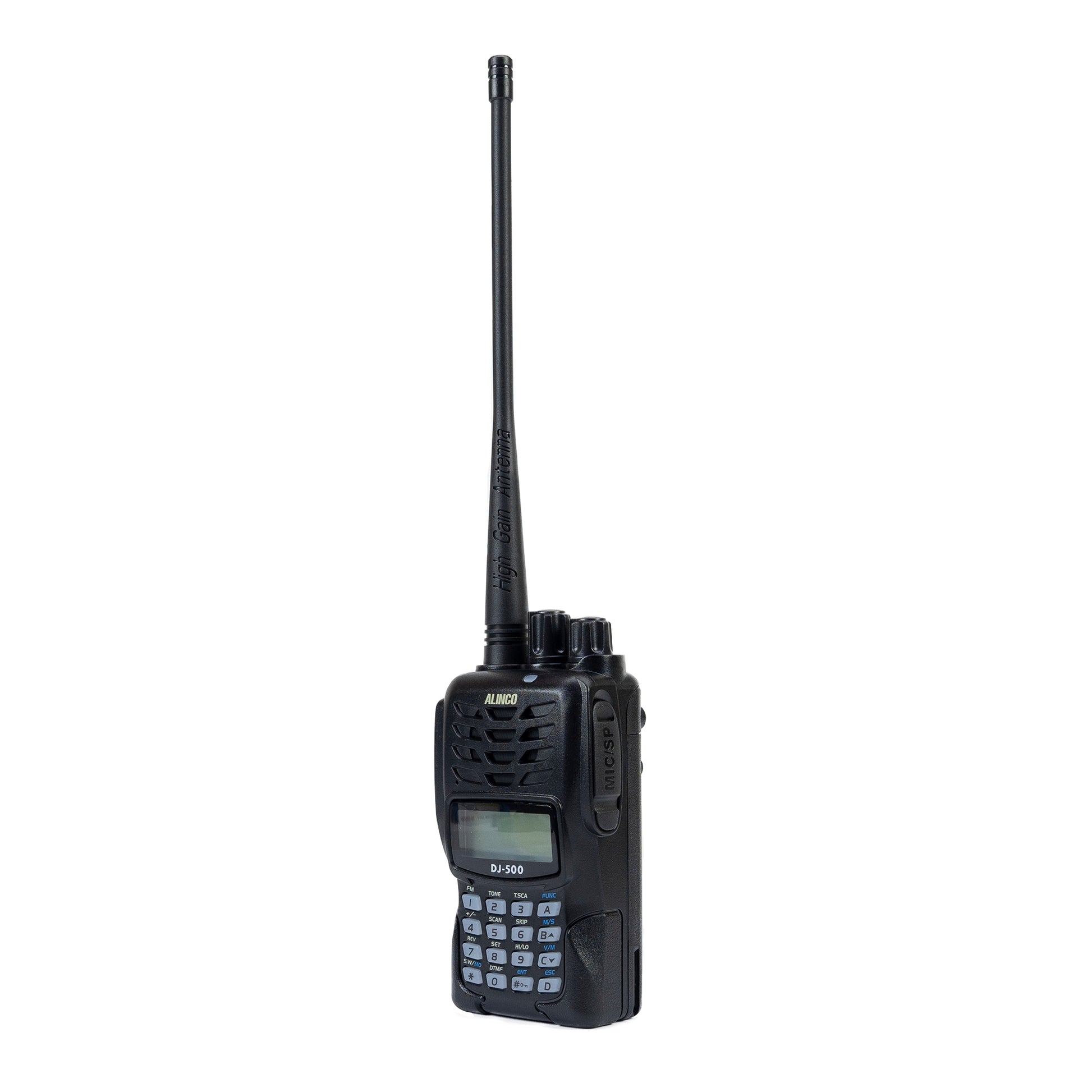 Statie radio VHF/UHF portabila PNI Alinco DJ-500-E, putere reglabila, 200CH, 1500mAh, Talk Around, VOX, TOT, CTCSS, DCS, radio FM
