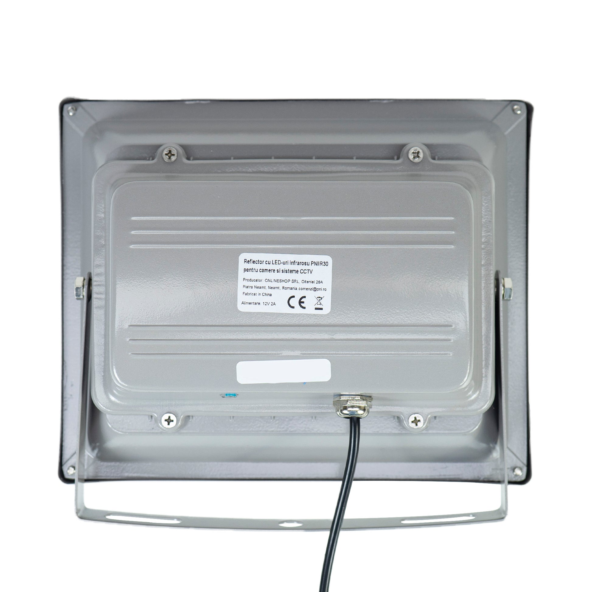 Reflector cu LED-uri infrarosu PNI IR30 pentru camere si sisteme CCTV, 30 leduri IR, distanta 80m, IP66