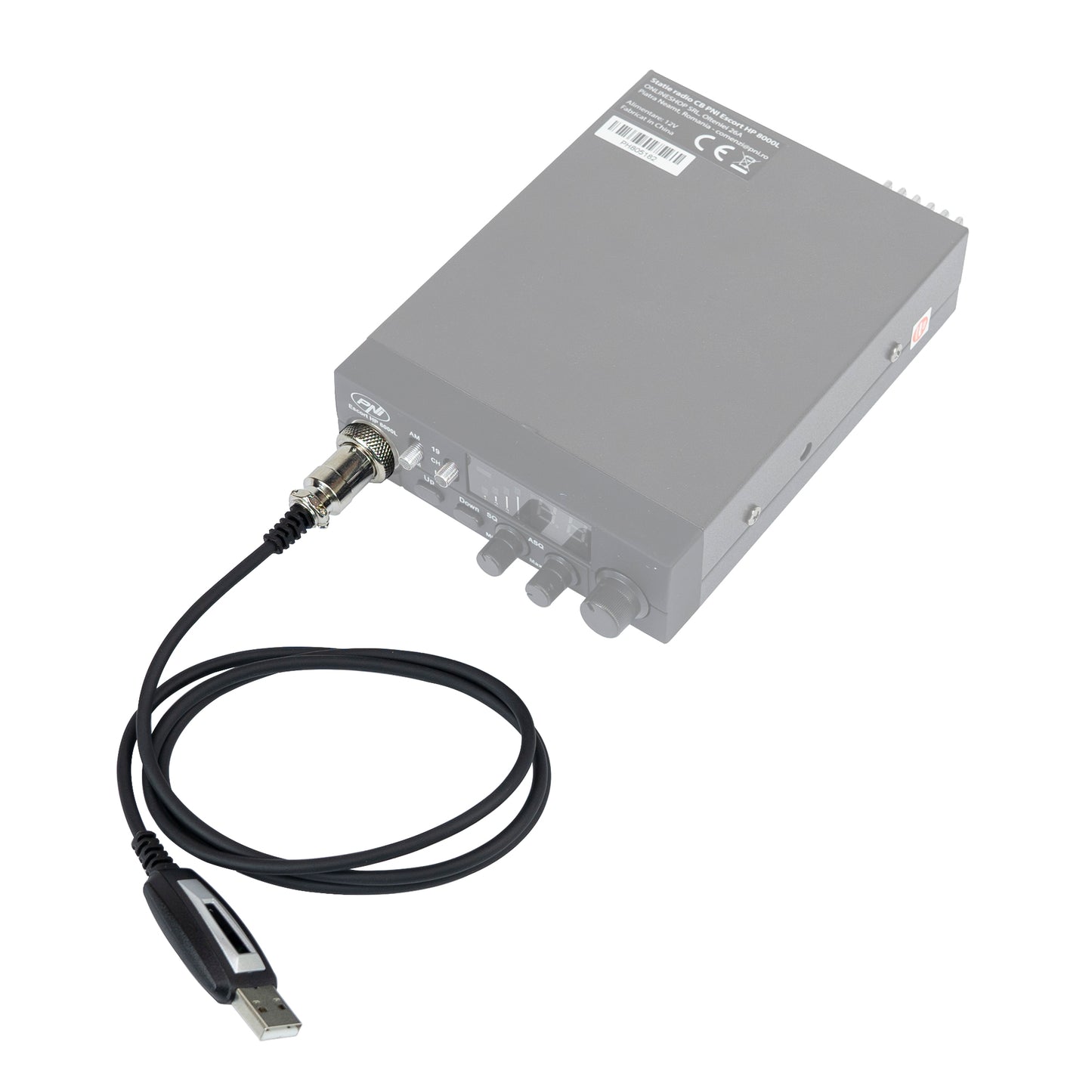 Cablu de programare pentru statiile radio CB PNI Escort HP8000L, HP8001L, HP8024