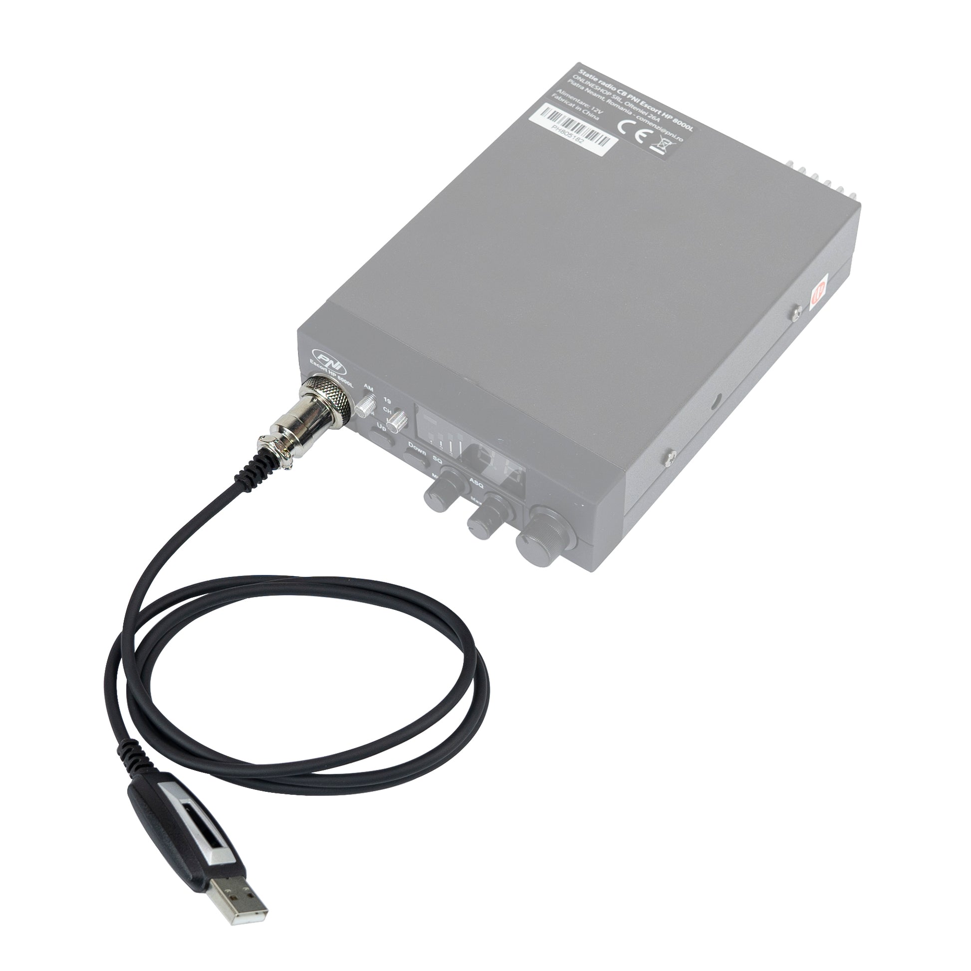Cablu de programare pentru statiile radio CB PNI Escort HP8000L, HP8001L, HP8024