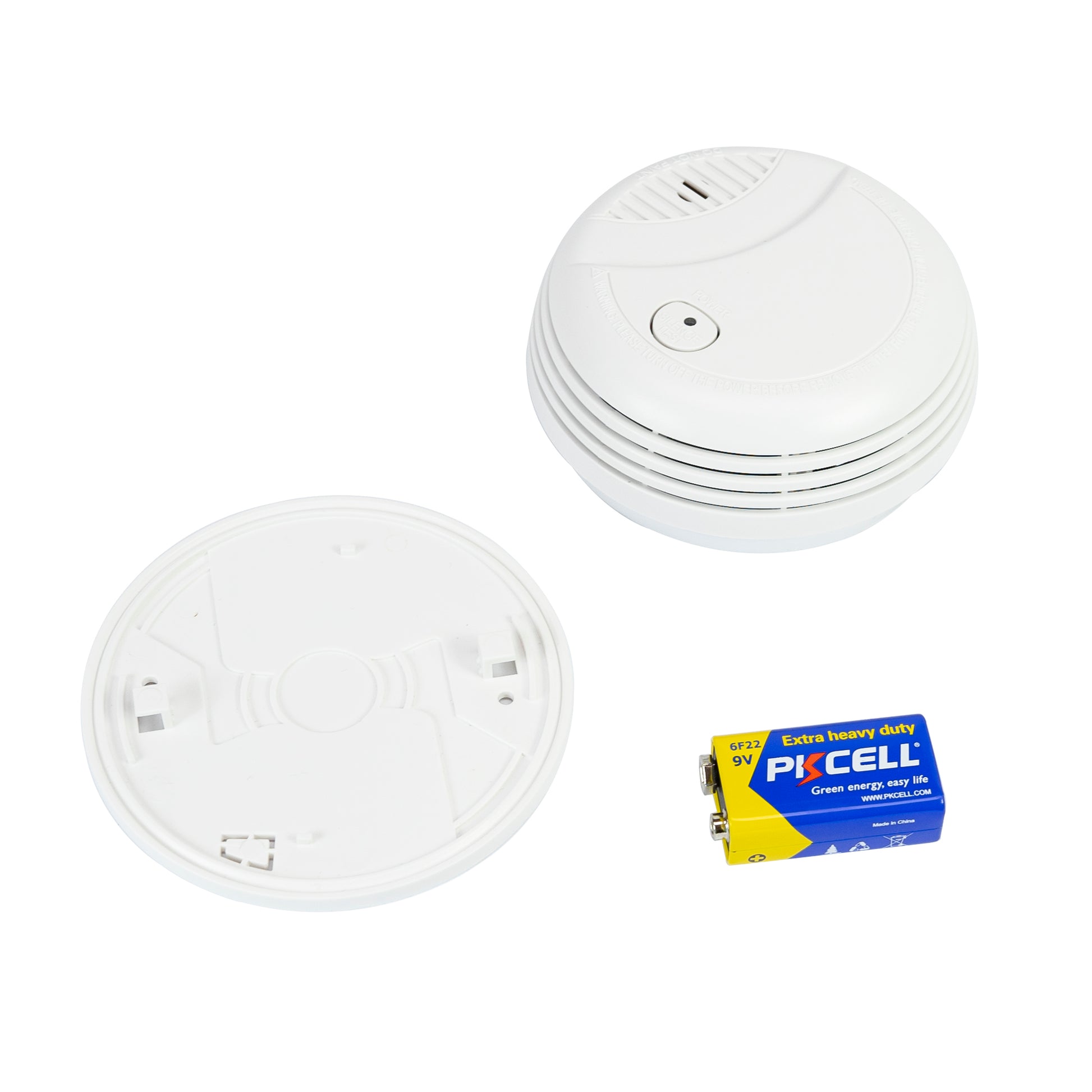 Senzor de fum PNI A437 standalone, cu alarmare sonora si luminoasa, 85dB, interior, alb