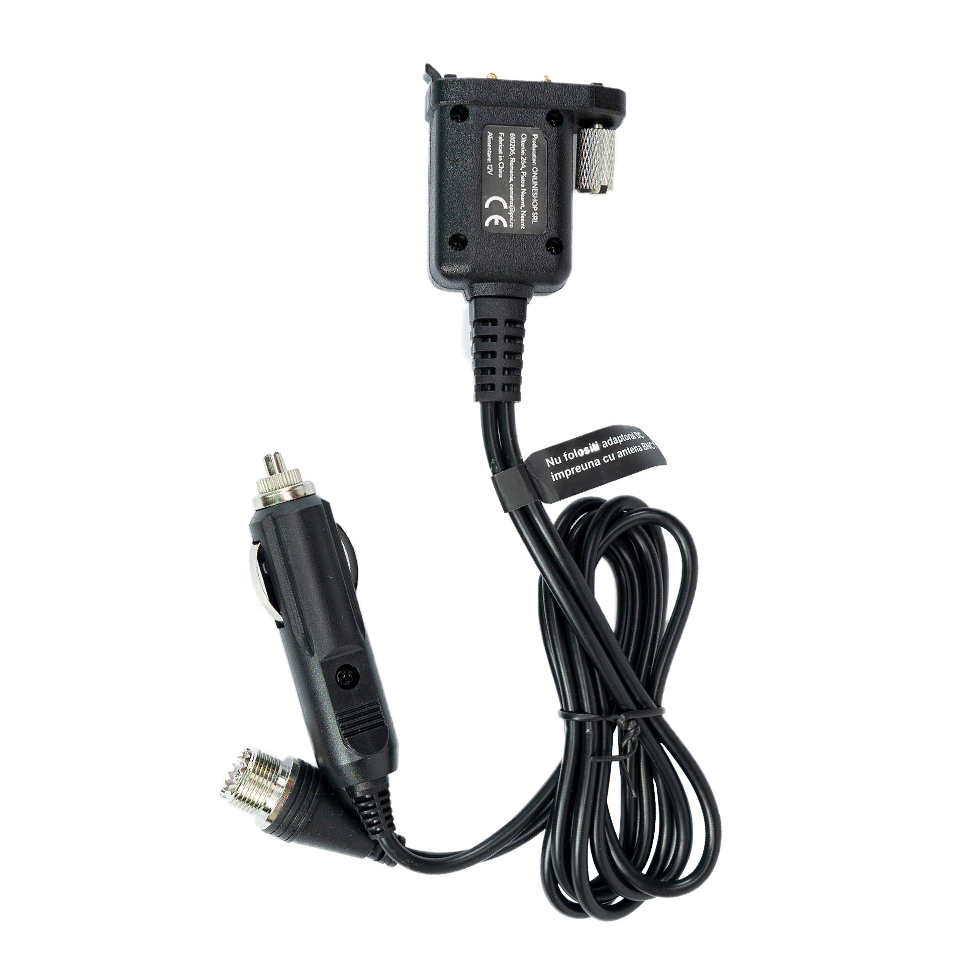 Adaptor PNI pentru alimentare 12V si antena exterioara pentru PNI Escort HP 82