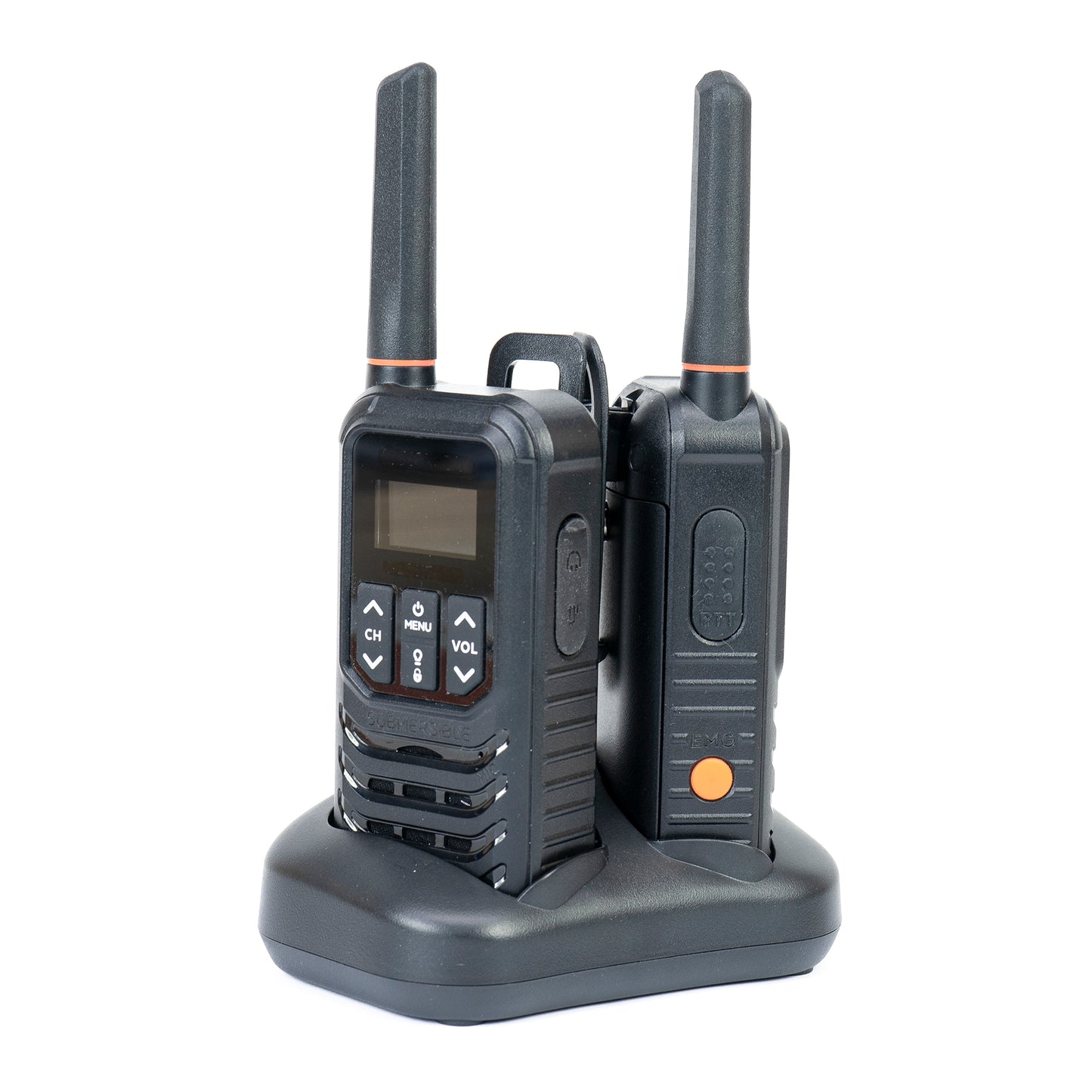 Statie radio portabila PNI PMR R80 PRO, set cu 2 buc, 0.5W