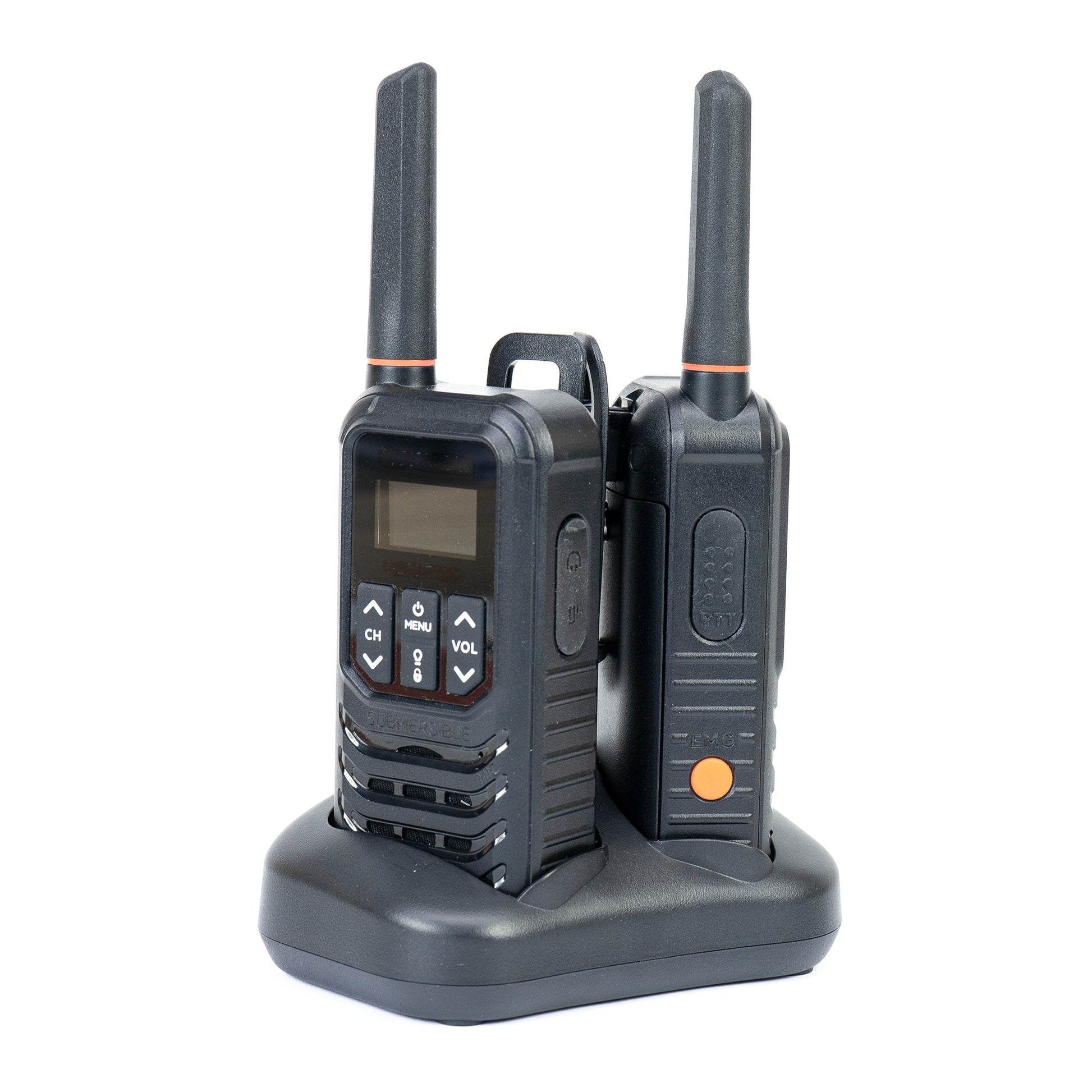 Statie radio portabila PNI PMR R80 PRO, set cu 2 buc, 0.5W