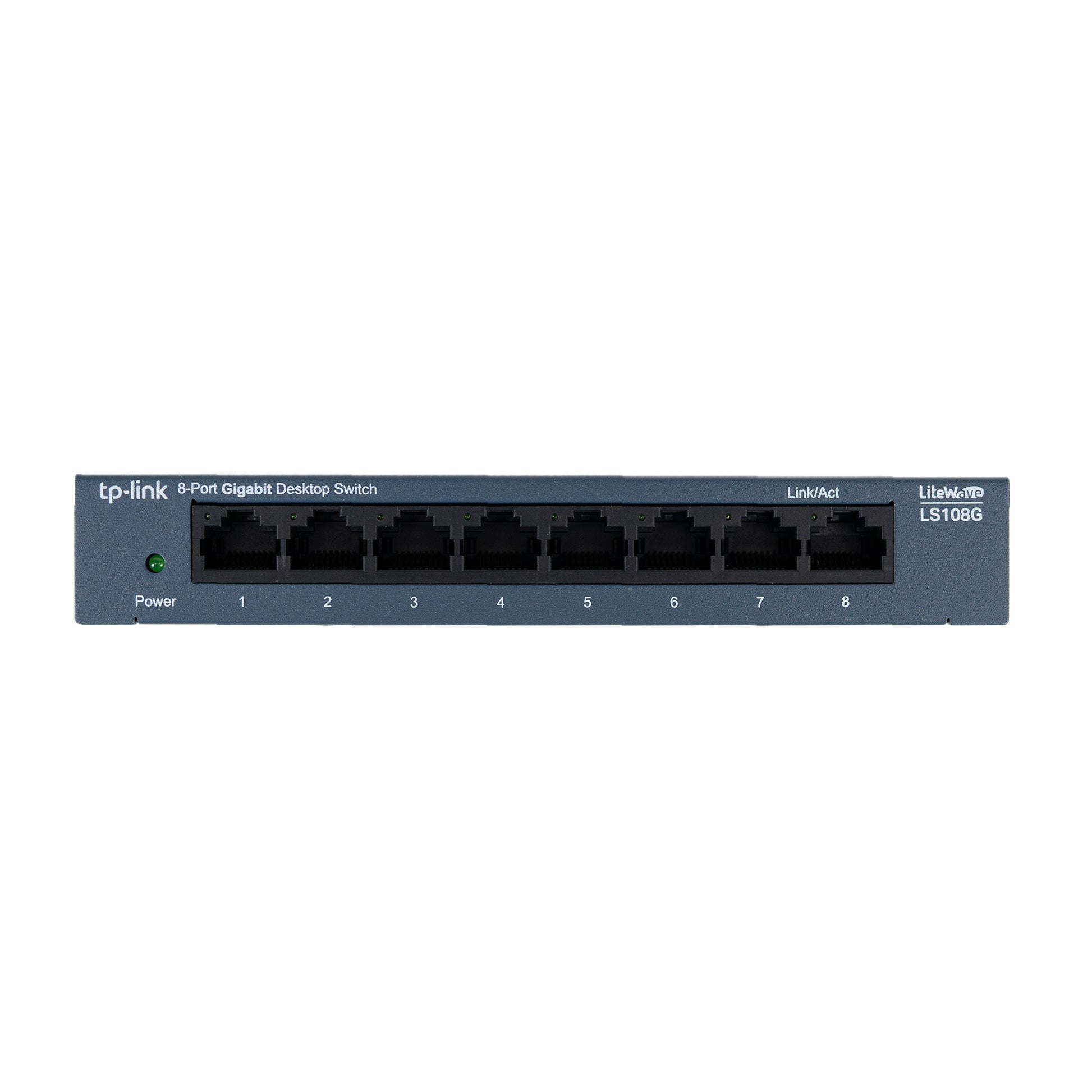 Switch TP-LINK LS108G 8 port, 10/100/1000 Mbps carcasa metalica