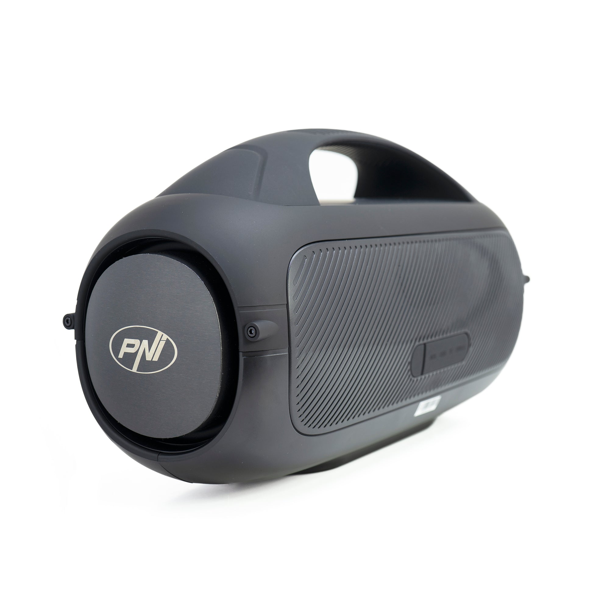 Set 2 boxe portabile PNI FunBox BT600, imperechere prin Bluetooth cu functie sunet stereo, 65W, IPX4