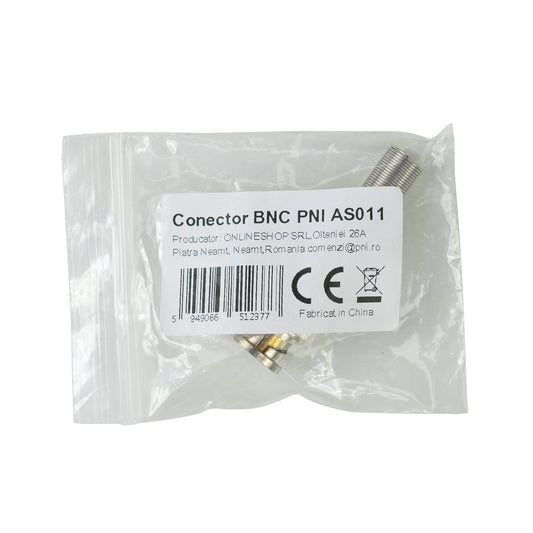 Conector BNC PNI AS011, tata