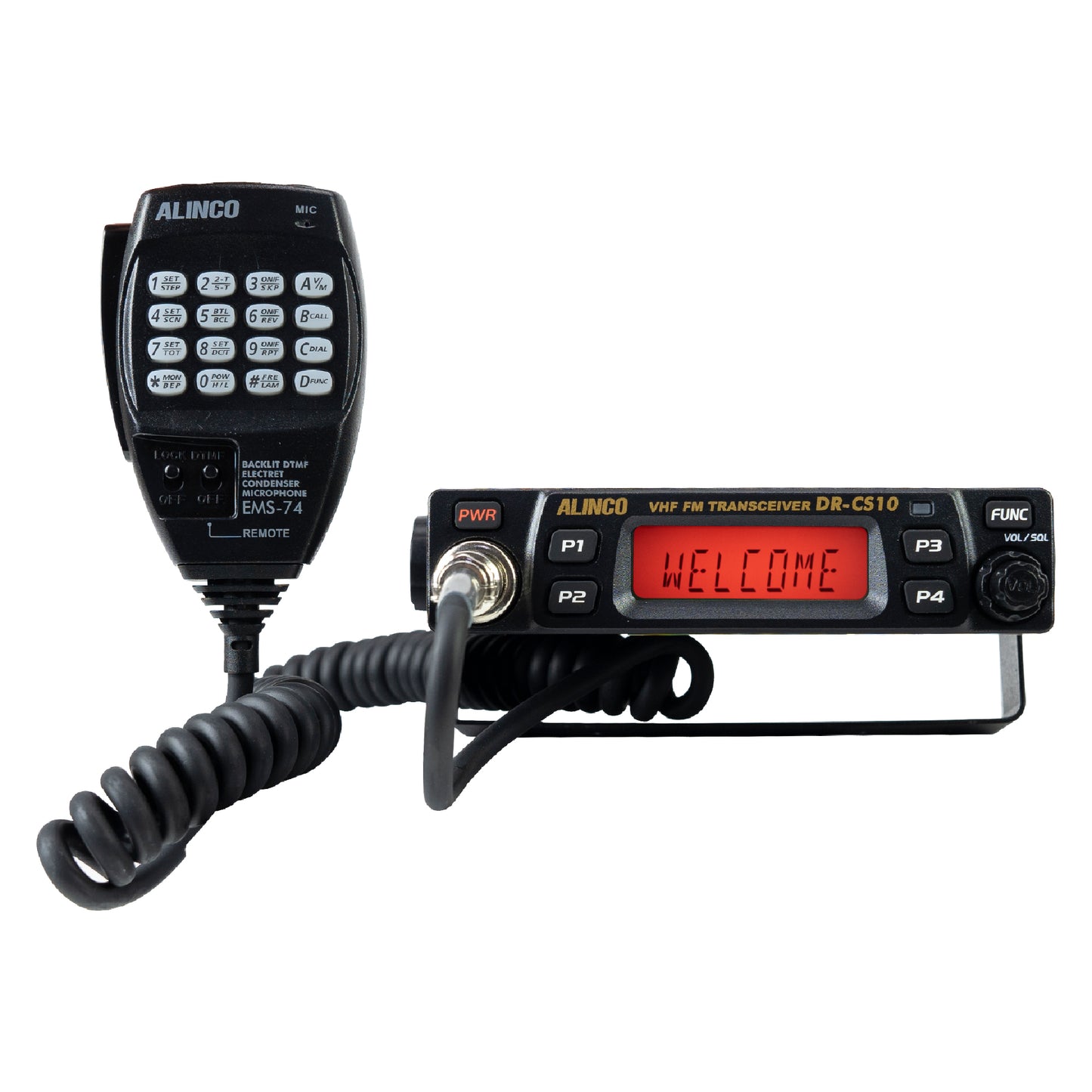Statie radio VHF PNI Alinco DR-CS-10, 136-174MHz, 200 canale, DMTF, 13.8V