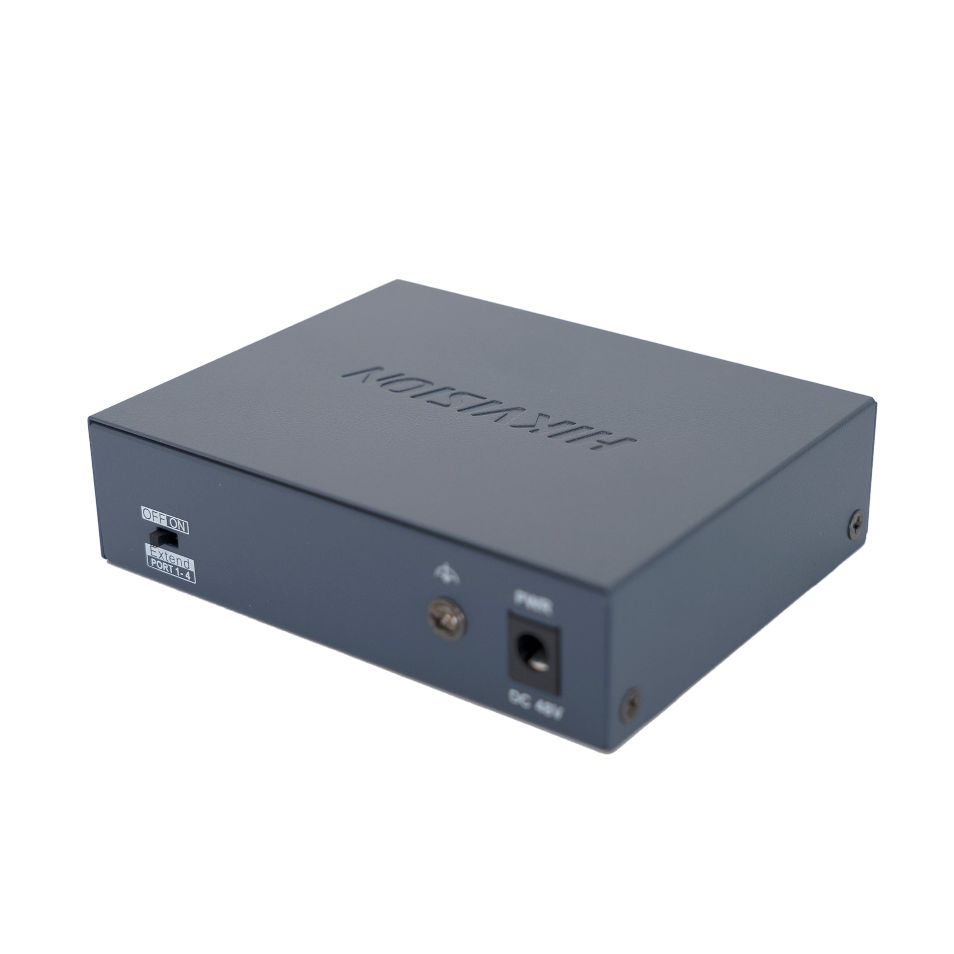 Switch POE Hikvision DS-3E0105P, carcasa metalica, cu 4 porturi POE, 1Gbps, putere de alimentare 60W