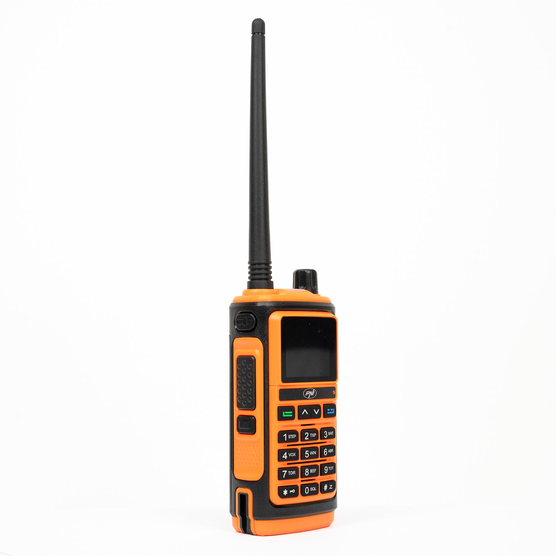 Statie radio portabila VHF/UHF PNI P17UV dual band 144-146MHz si 430-440MHz, 999CH, 1500mAh, Scan, Dual Watch, Roger Beep, functie Radio FM si lanterna semnalizare