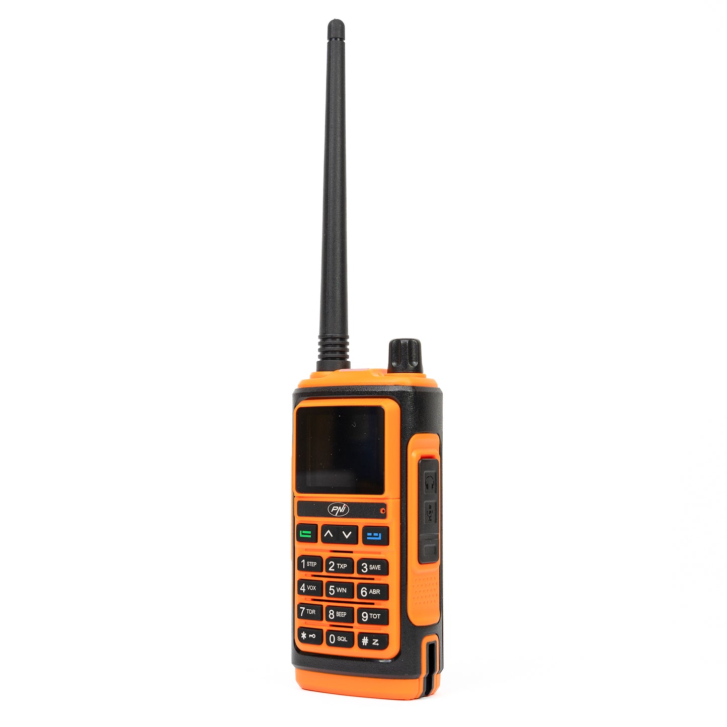 Statie radio portabila VHF/UHF PNI P17UV dual band 144-146MHz si 430-440MHz, 999CH, 1500mAh, Scan, Dual Watch, Roger Beep, functie Radio FM si lanterna semnalizare
