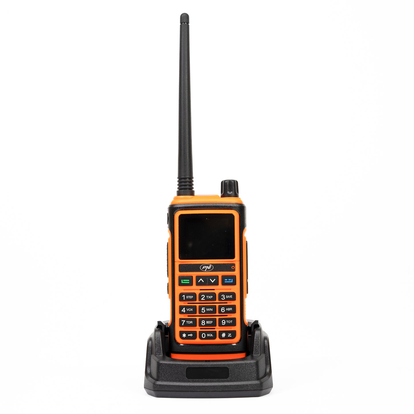 Statie radio portabila VHF/UHF PNI P17UV dual band 144-146MHz si 430-440MHz, 999CH, 1500mAh, Scan, Dual Watch, Roger Beep, functie Radio FM si lanterna semnalizare