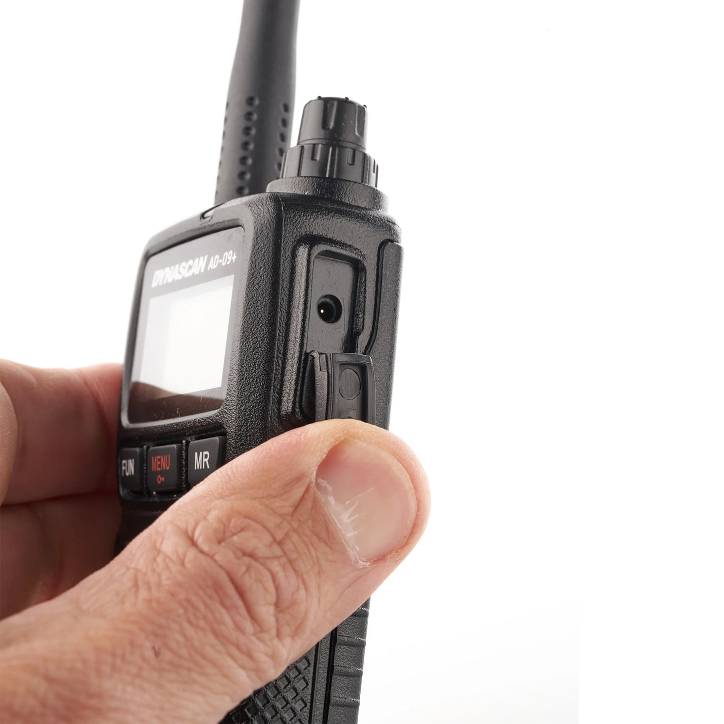 Statie radio portabila PMR PNI Dynascan AD-09 +, 446MHz, 0.5W, 16CH, set cu 2bc