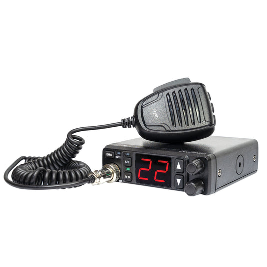 Statie radio CB PNI Escort HP 5500, multistandard, 4W, AM-FM, 12V/24V, ASQ, RF Gain, mufa de bricheta inclusa