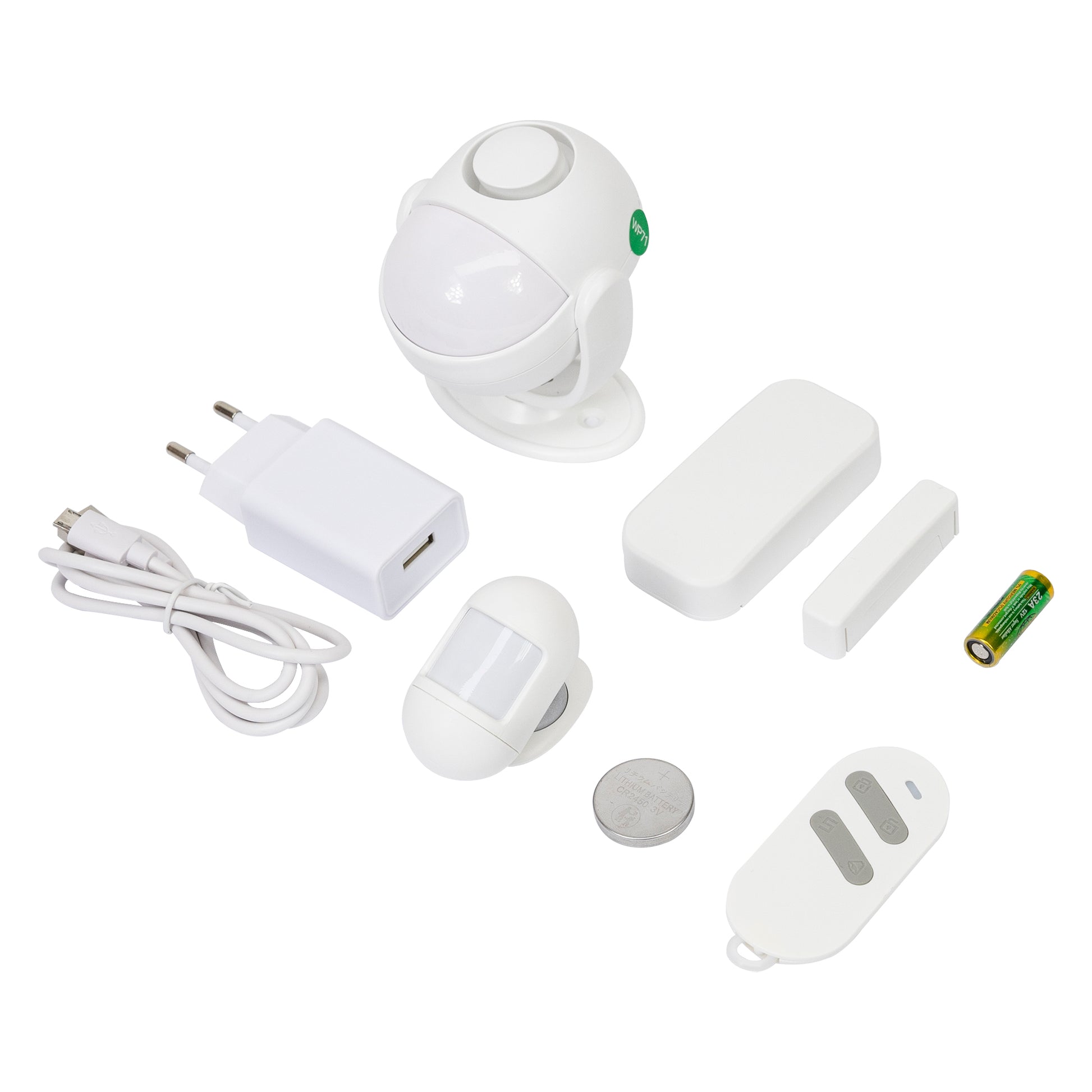 Sistem de alarma wireless PNI SafeHouse HS730, Wifi, suporta 99 accesorii wireless, compatibil cu aplicatia Tuya Smart