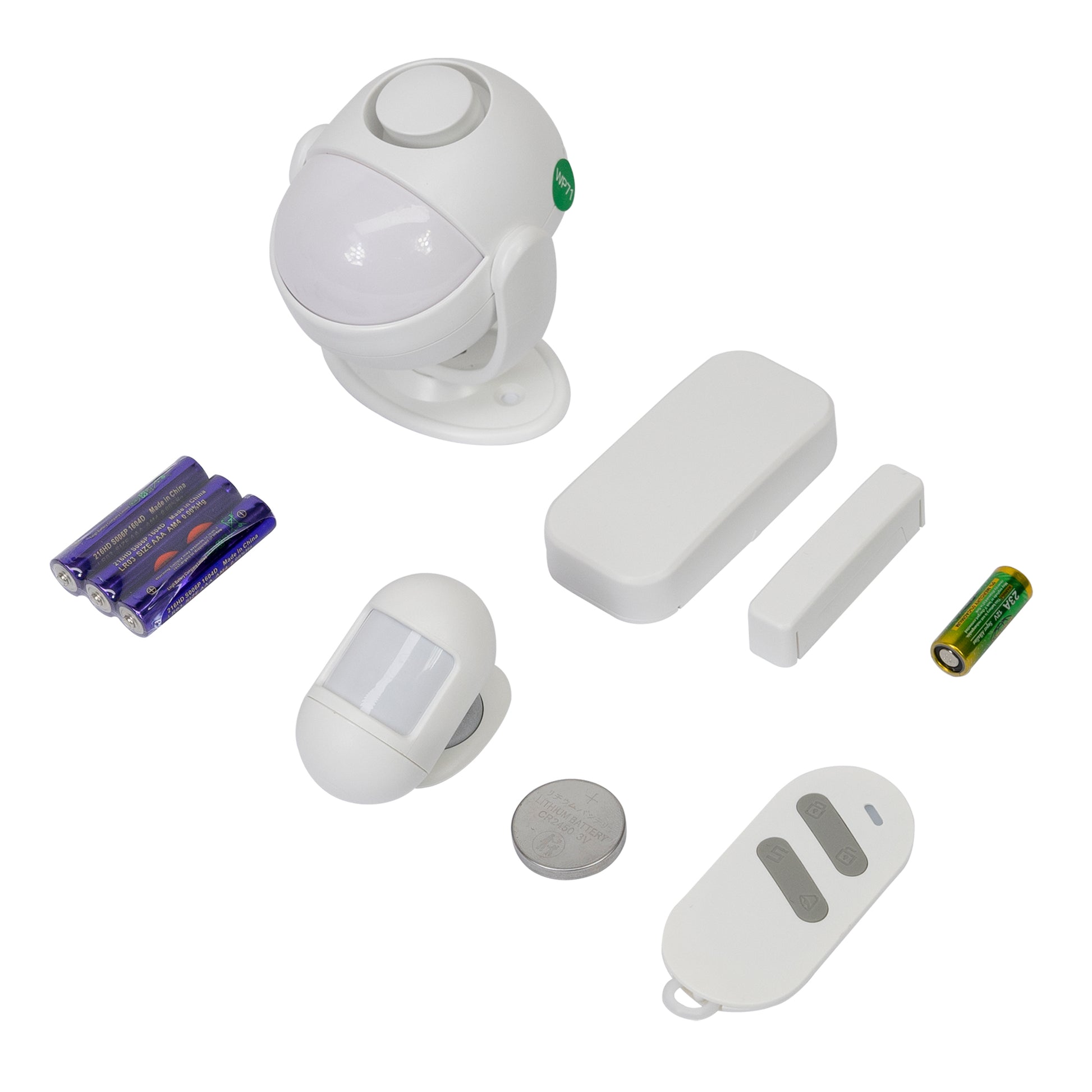 Sistem de alarma wireless PNI SafeHouse HS735, infrarosu, conectare fara fir, antiefractie, alb