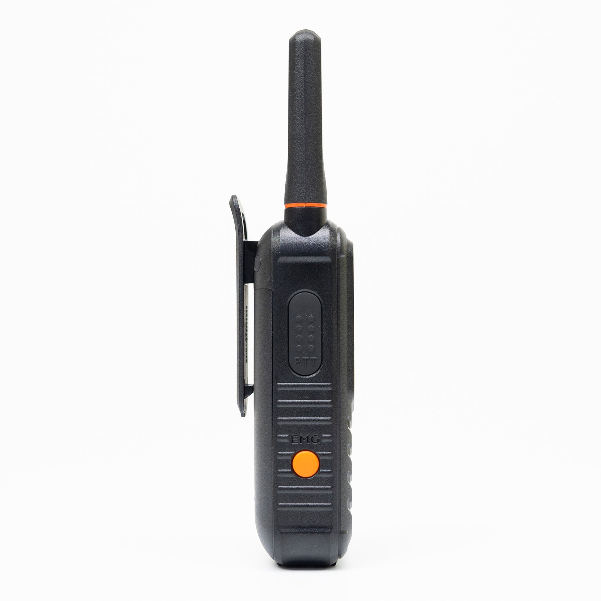Statie radio portabila PNI PMR R80 PRO, set cu 2 bucati, 0.5W, 16 canale, Waterproof IP67, cu lanterna LED, buton SOS, VOX, USB-C