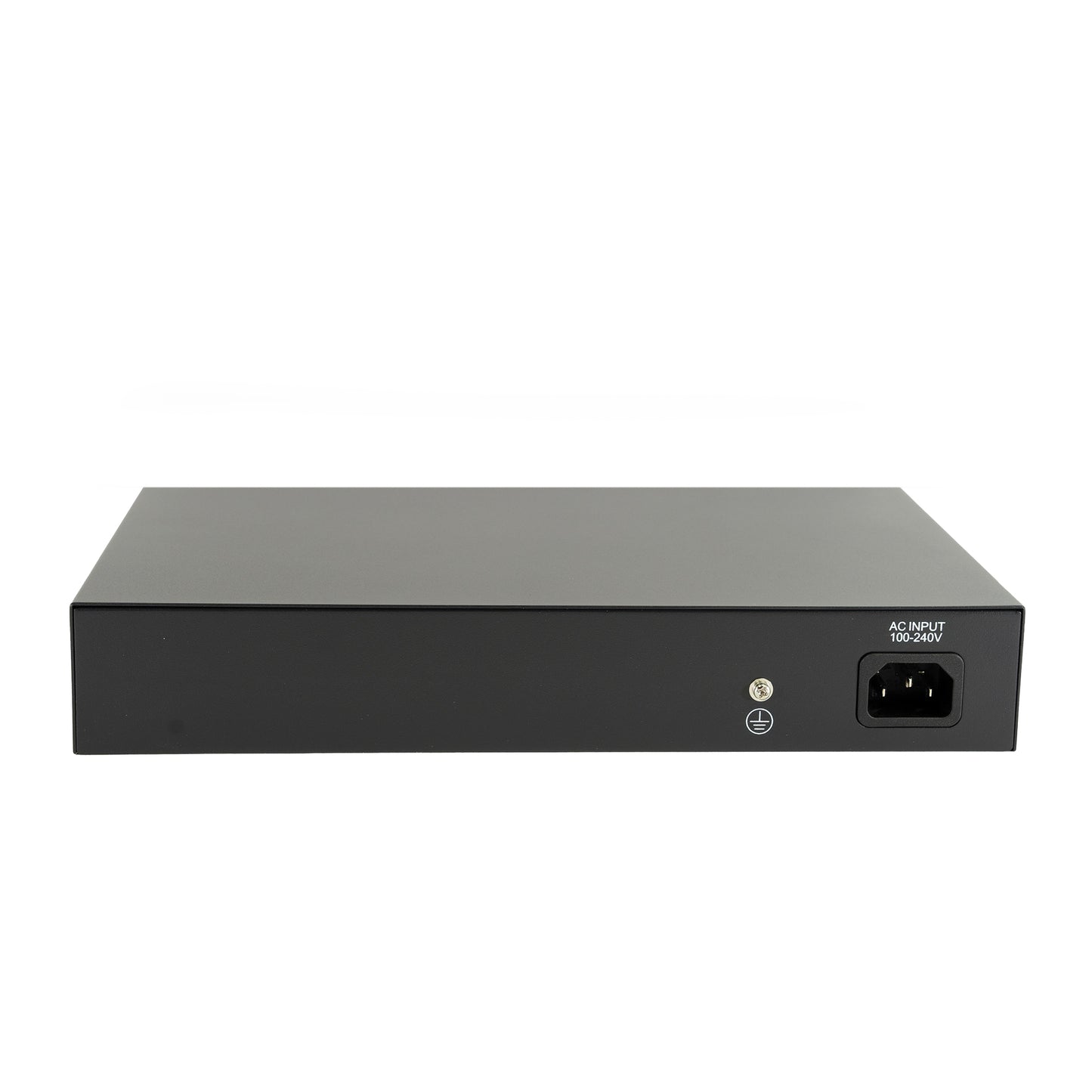 Switch PNI SW024 cu 24 porturi 10/100Mbps, suport VLAN, latime banda 48Gbps, carcasa metalica, negru