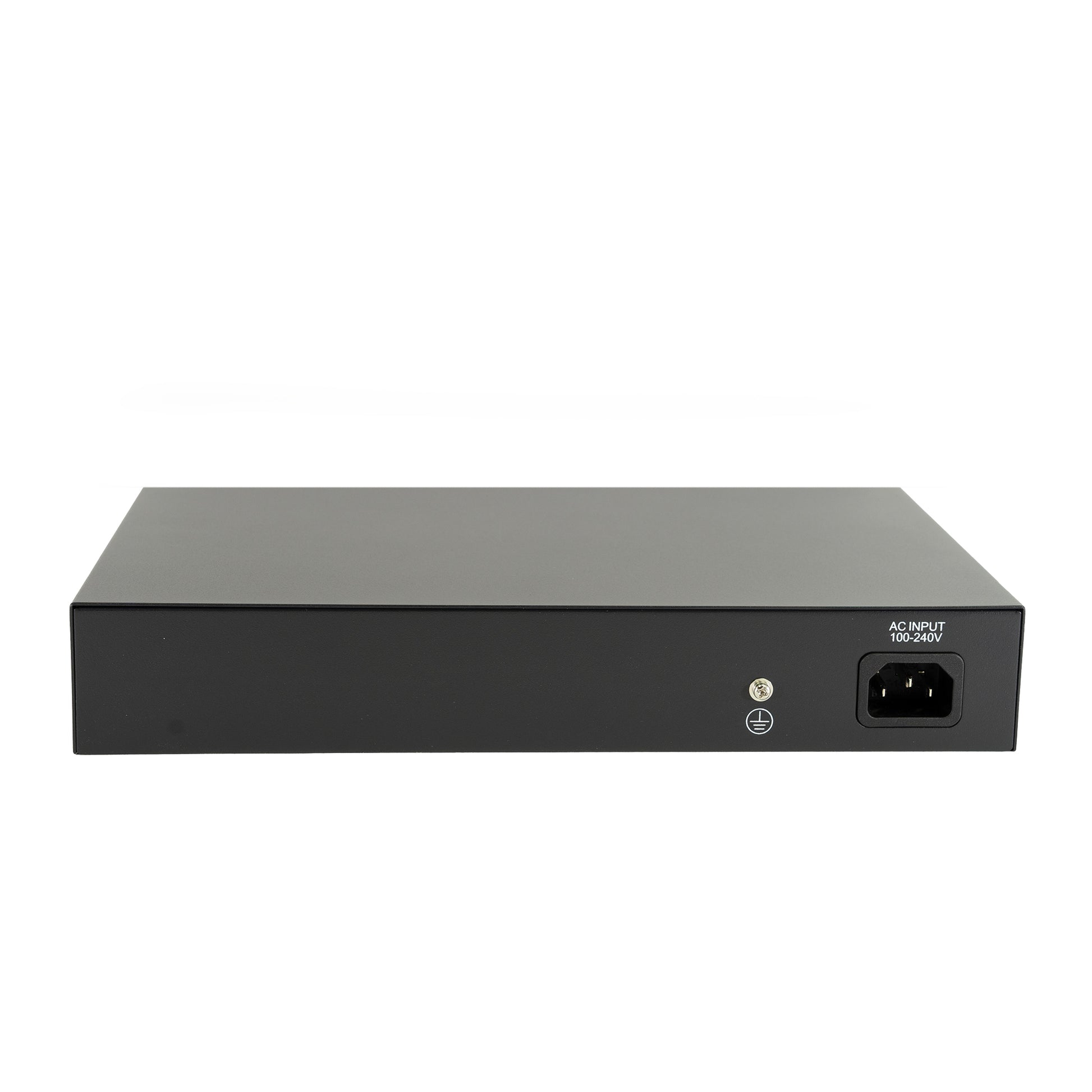 Switch PNI SW024 cu 24 porturi 10/100Mbps, suport VLAN, latime banda 48Gbps, carcasa metalica, negru