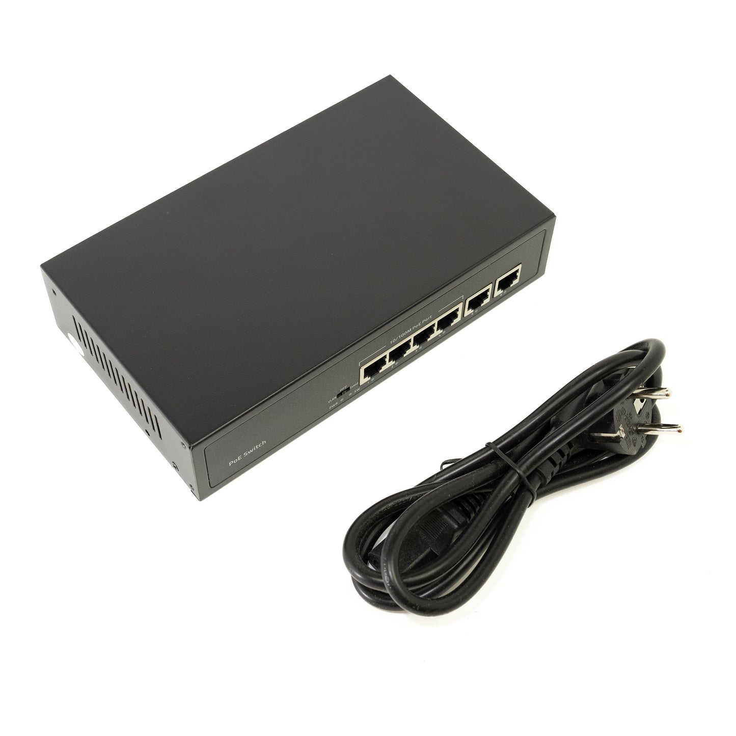 Switch POE PNI SWPOE142 cu 4 porturi POE si 2 porturi 100Mbps, 1.2 Gbps