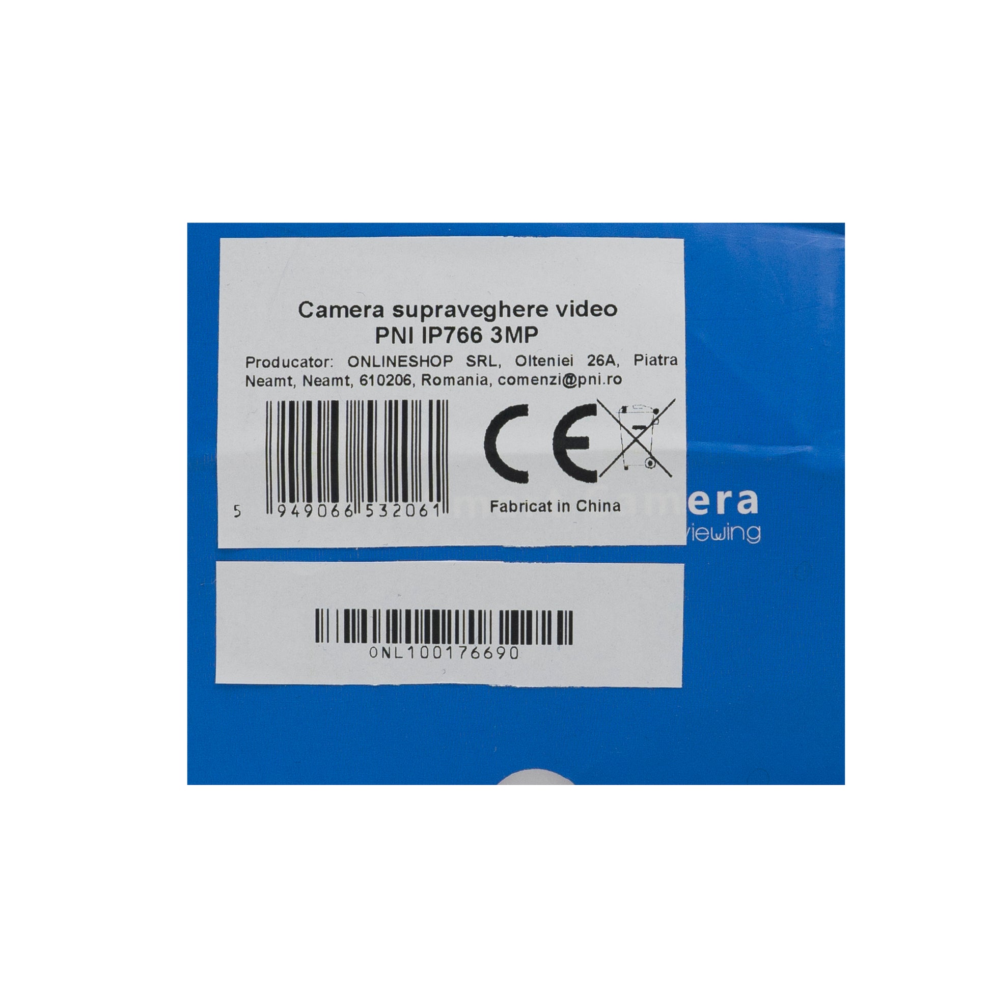 Camera supraveghere video PNI IP766 3MP