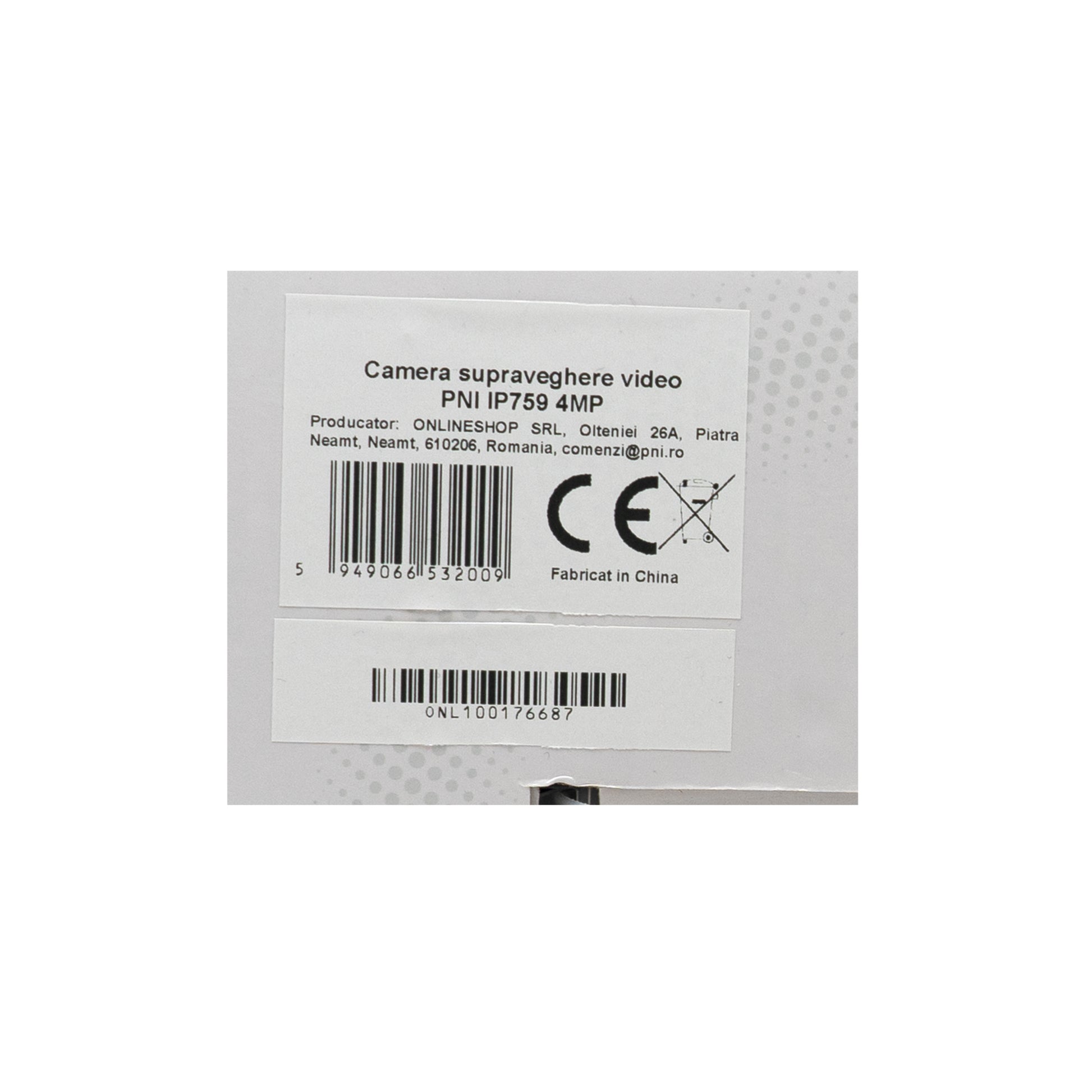 Camera supraveghere video PNI IP759 4MP