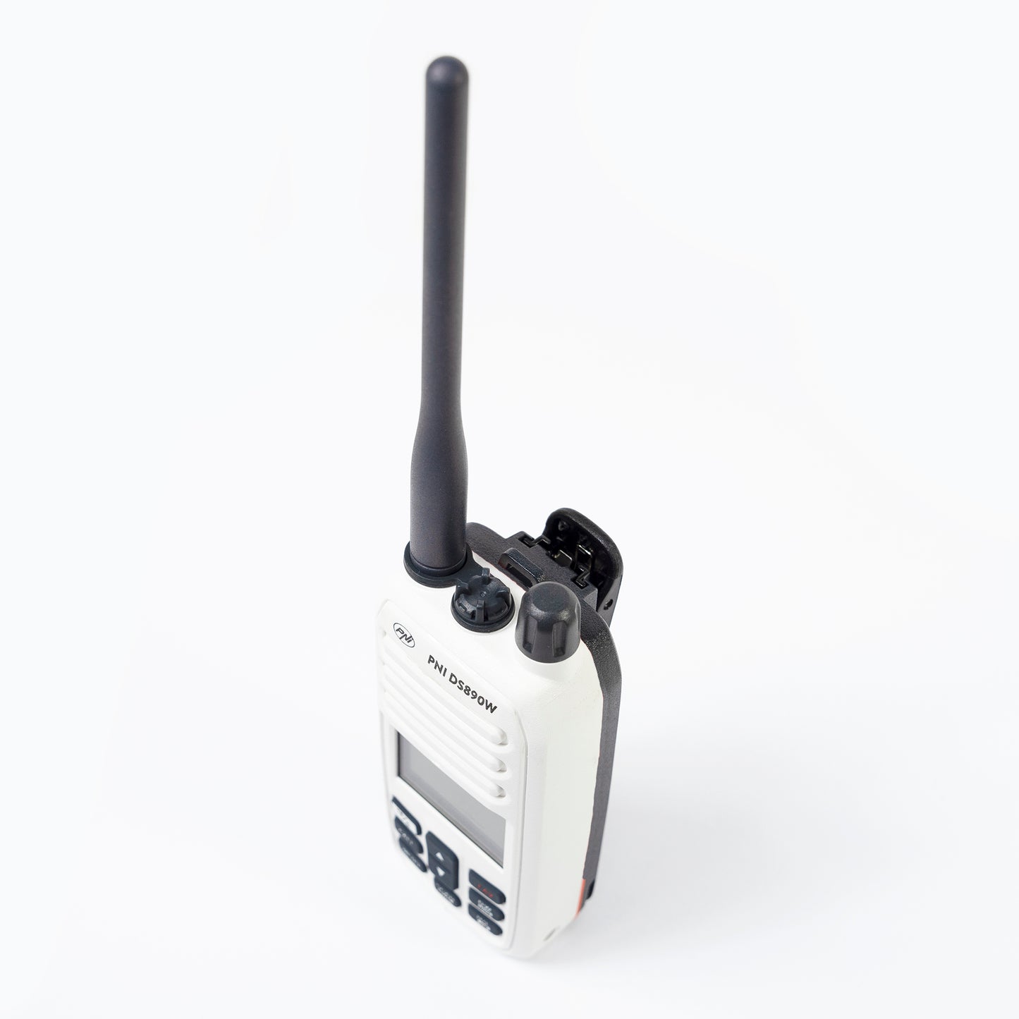 Statie radio maritima portabila PNI DS890W 88 canale, 10 canale meteo, Squelch reglabil, Roger Beep, Dual Watch, Scan, Call, NRC, acumulator 1800mAh, IP67