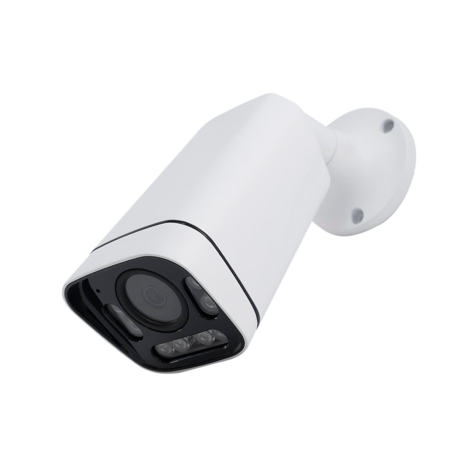 Camera supraveghere video PNI IP7729 5MP, 4mm, 8 LED-uri, D-WDR, P2P, ONVIF, 12V, pentru exterior, alb