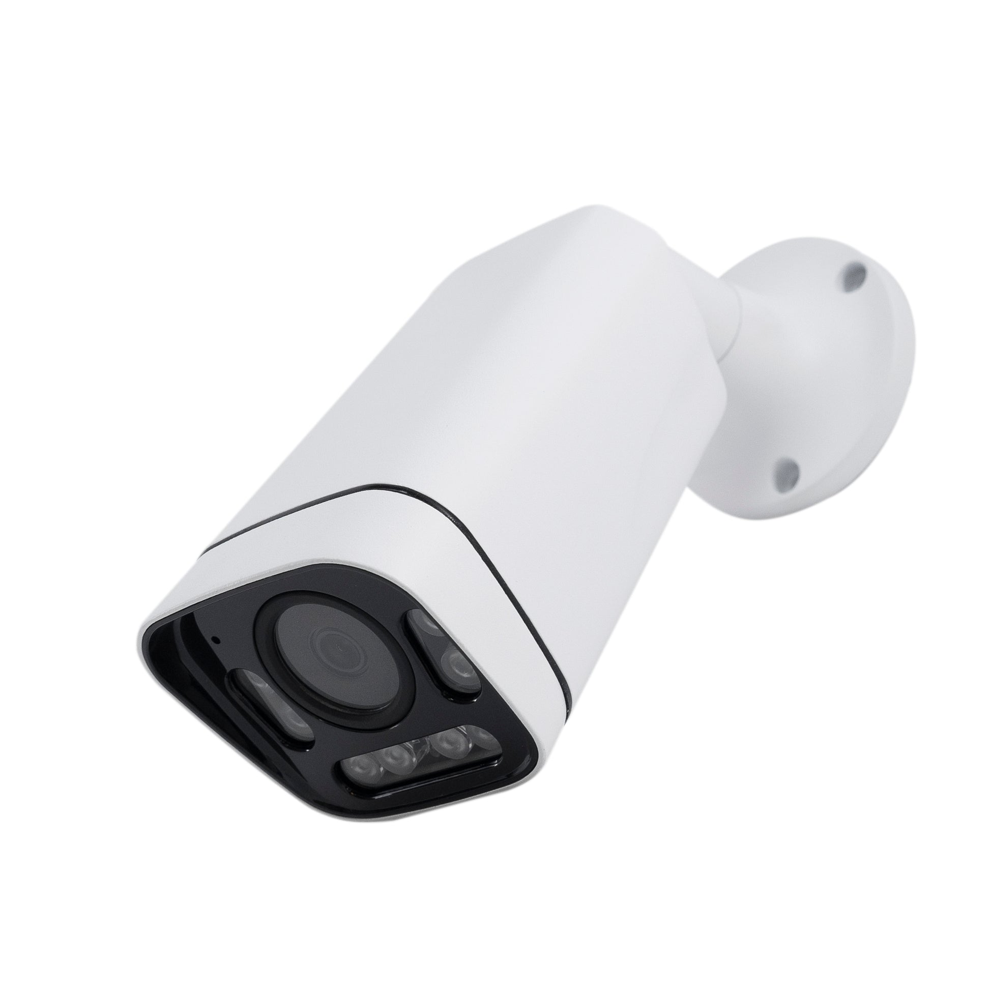 Camera supraveghere video PNI IP7729 5MP, 4mm, 8 LED-uri, D-WDR, P2P, ONVIF, 12V, pentru exterior, alb