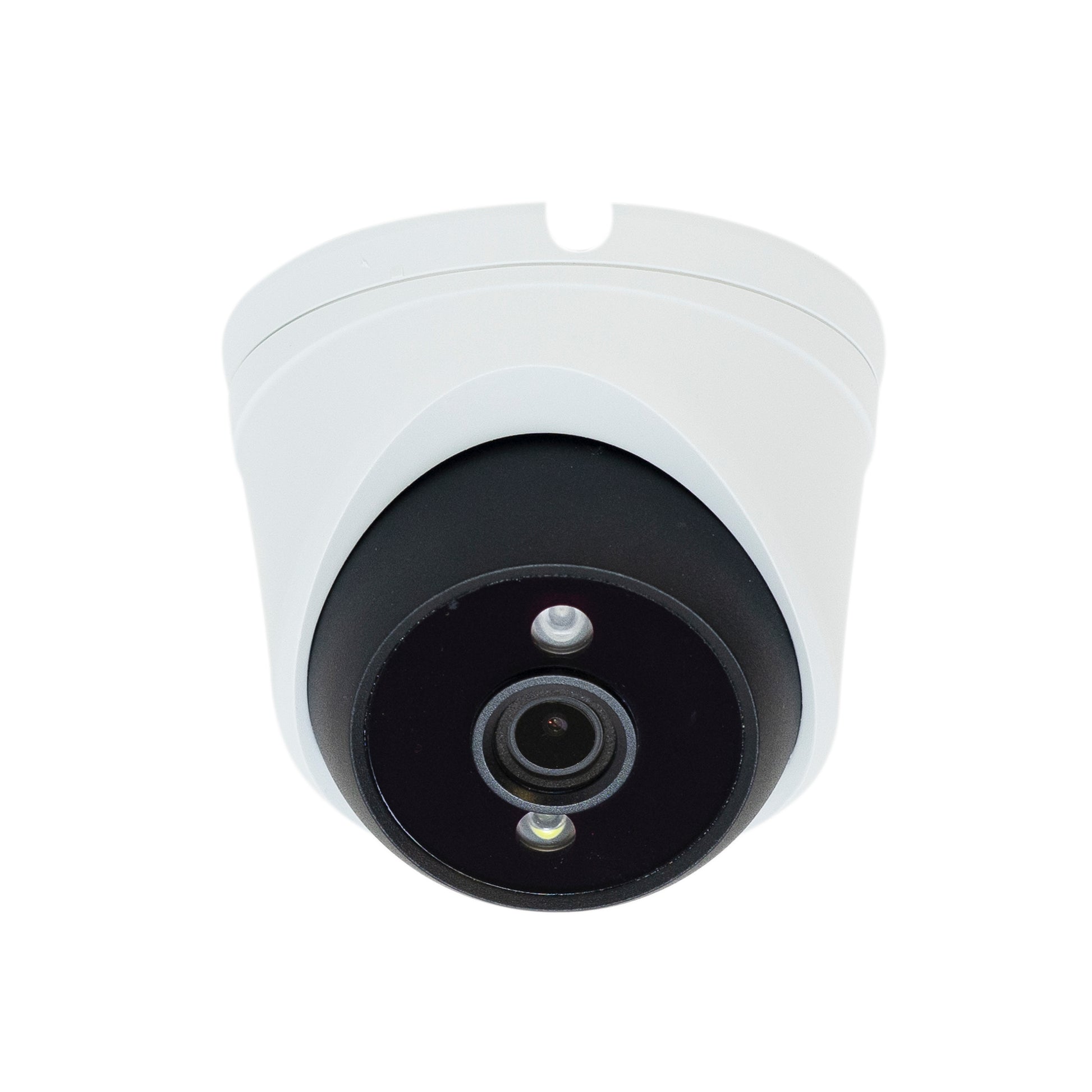Camera supraveghere video PNI IP7714 8MP dome, dual light, lentila 2.8mm, POE, 12V, pentru exterior, alb