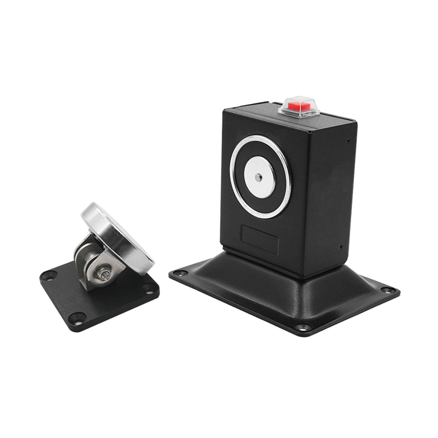 Electromagnet de retinere usa deschisa PNI OD501, Fail Safe, prindere in podea, forta de deschidere 50Kg, 12/24V, negru