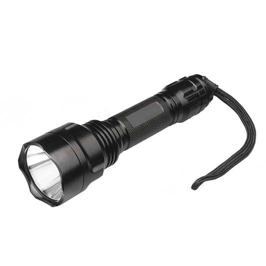 Lanterna PNI Adventure FBW88 lumina alba, distanta 350 m, 700lm, acumulator 18650 3000mAh si incarcator inclus, negru