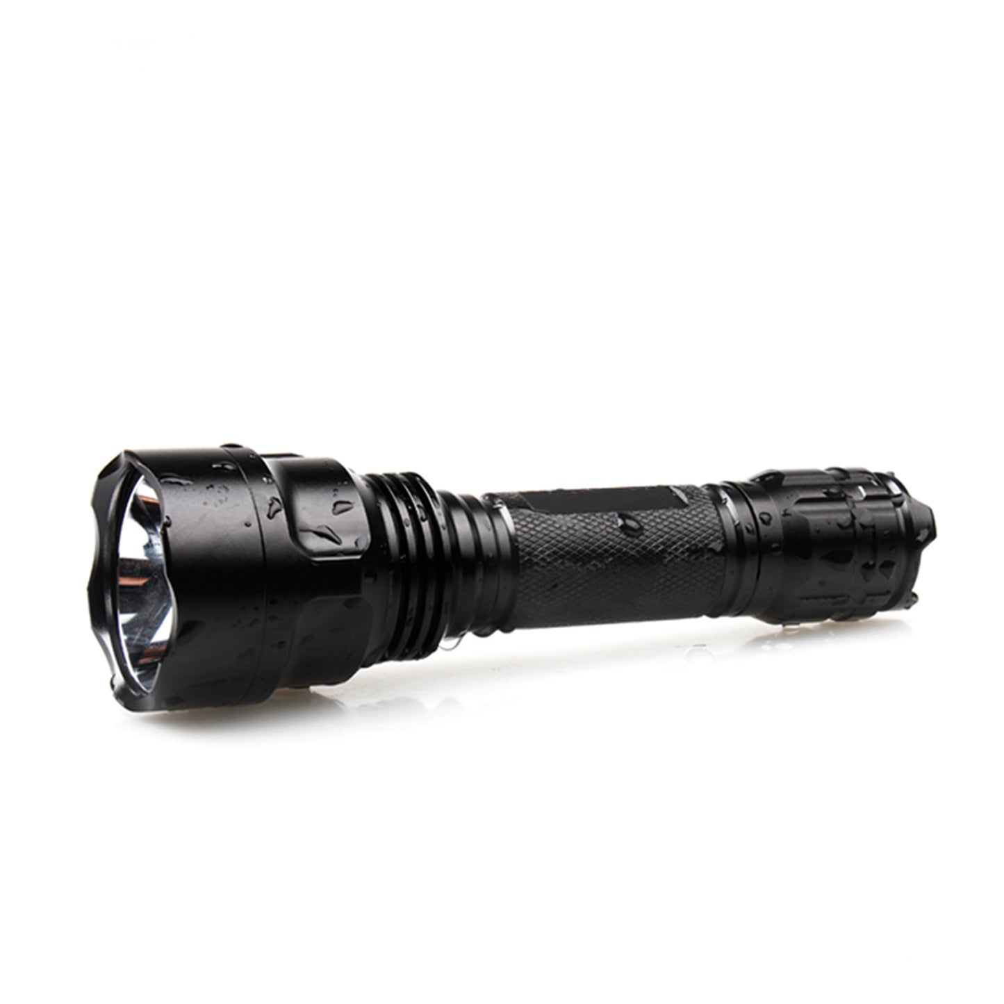 Lanterna PNI Adventure FBW88 lumina alba, distanta 350 m, 700lm, acumulator 18650 3000mAh si incarcator inclus, negru