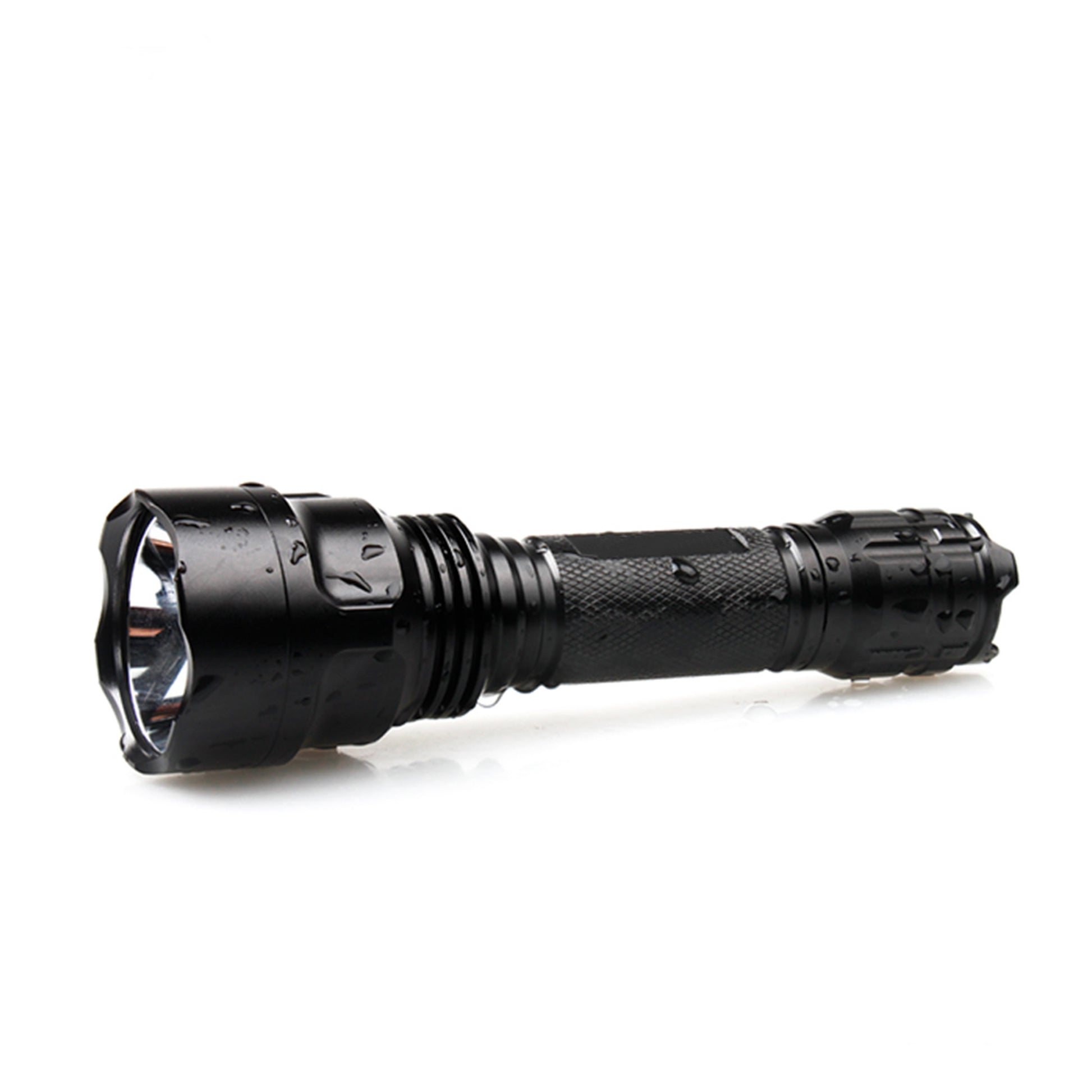 Lanterna PNI Adventure FBW88 lumina alba, distanta 350 m, 700lm, acumulator 18650 3000mAh si incarcator inclus, negru