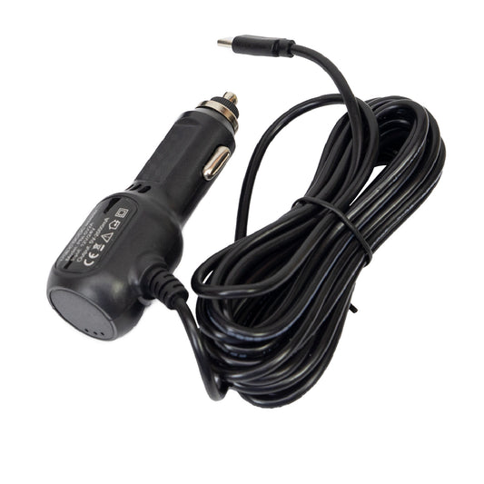 Incarcator auto PNI cu mufa USB-C 12V/24V - 5V, pentru DVR auto, lungime cablu 3.5m
