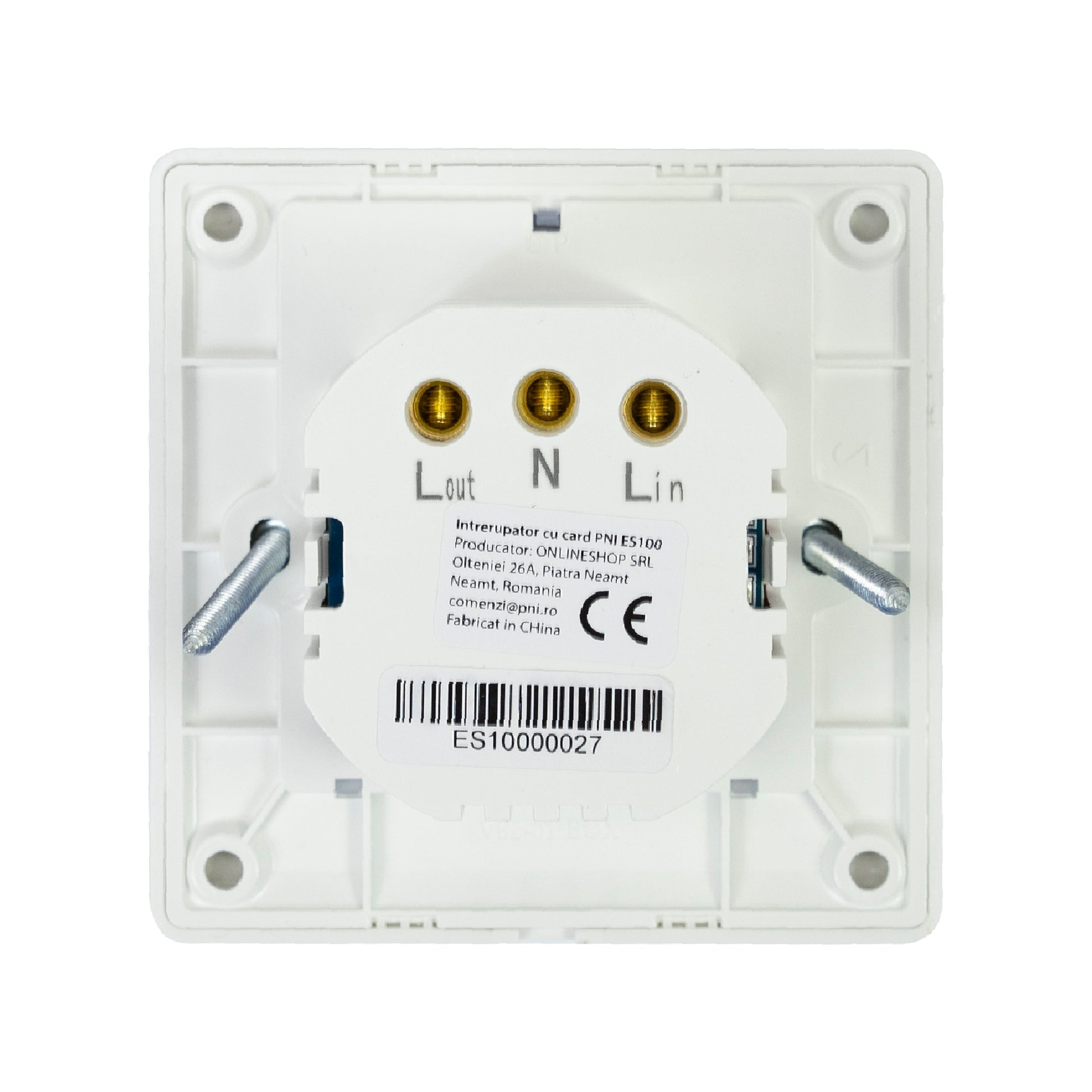 Intrerupator cu card PNI ES100 Mifare 13.56MHz