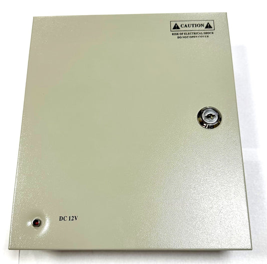 Sursa alimentare CCTV PNI STC5.1A in cutie metalica 12V 5A si 9 iesiri