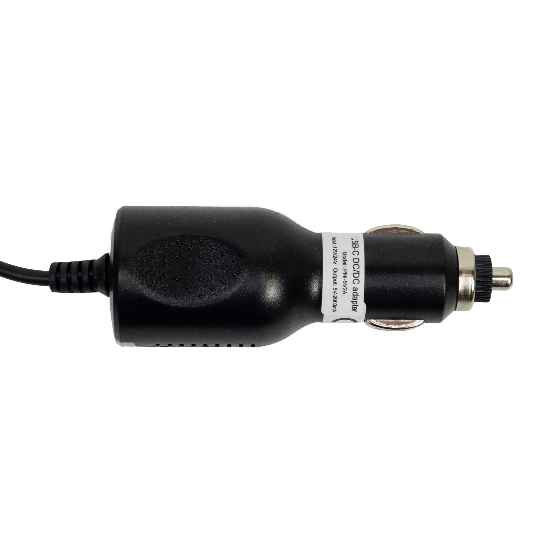 Incarcator auto PNI cu mufa USB-C 12V/24V - 5V 2A, pentru GPS, lungime cablu 190 cm