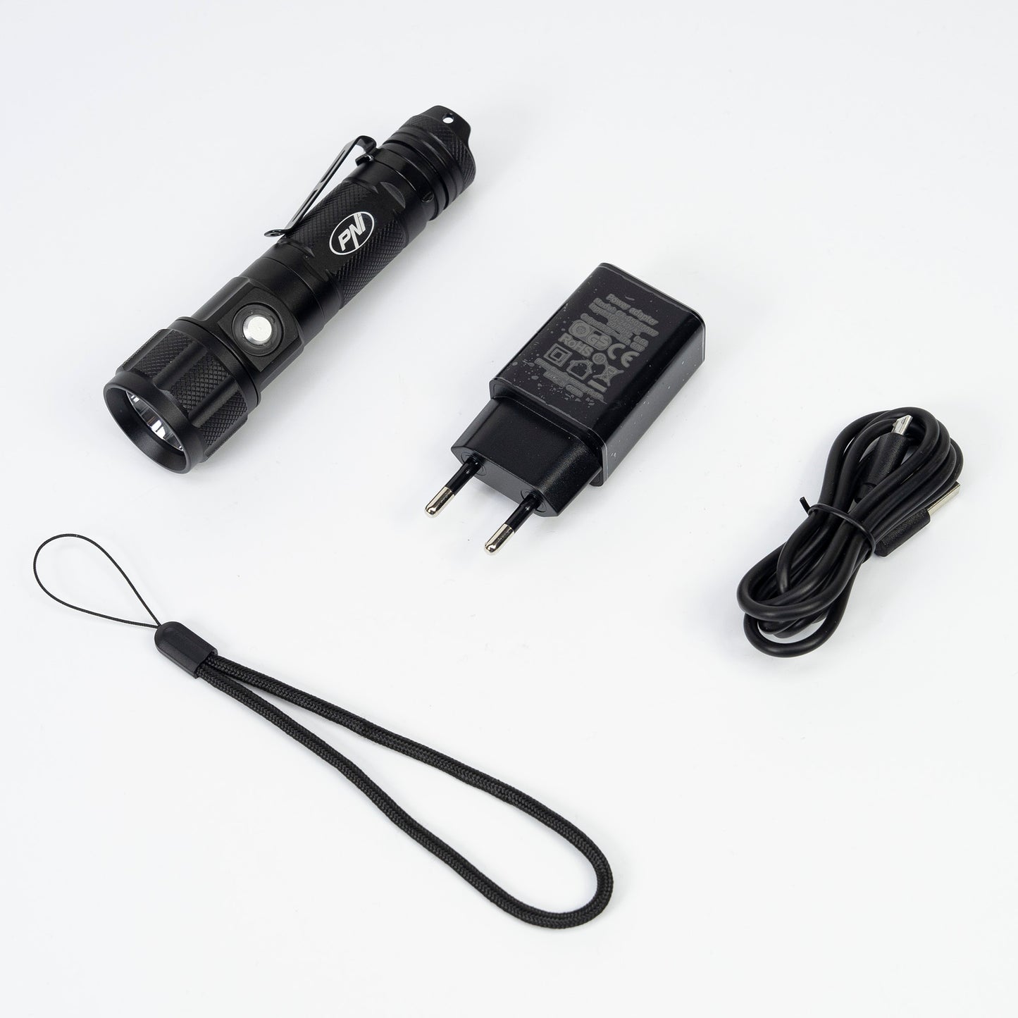 Lanterna PNI Adventure FDW25 cu LED, 800lm, aluminiu, acumulator 3000 mAh, distanta 200 metri