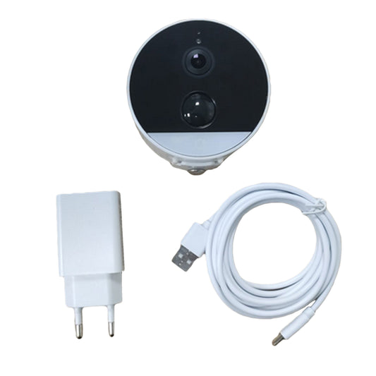 Sonerie video PNI Safe House IDB13 4 MP, WiFi, control din aplicatie, detectie miscare PIR, slot card micro SD, audio bidirectional, baterie 4000 mAh