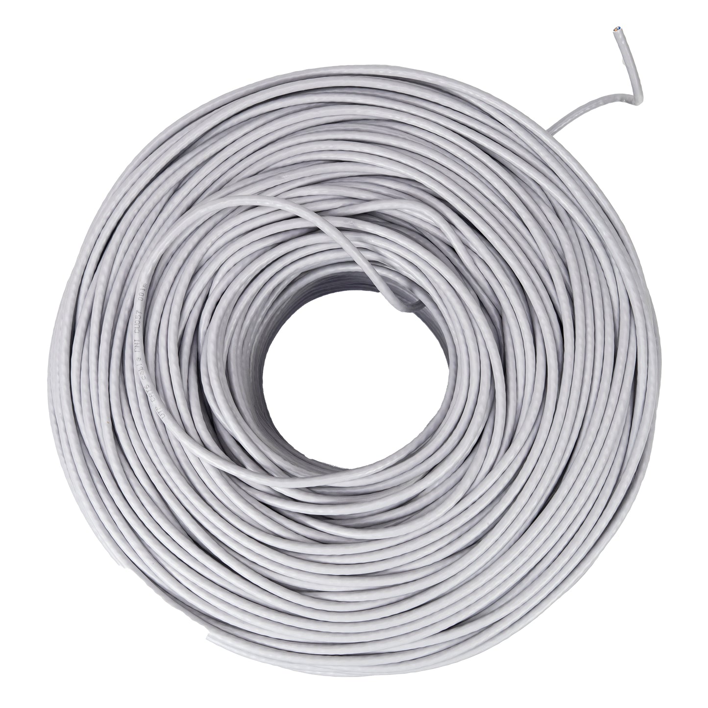 Cablu UTP CAT6 PNI CU057 la metru, cu 4 perechi de fire torsadate din cupru 100%  0.57 mm, pentru internet si sisteme de supraveghere