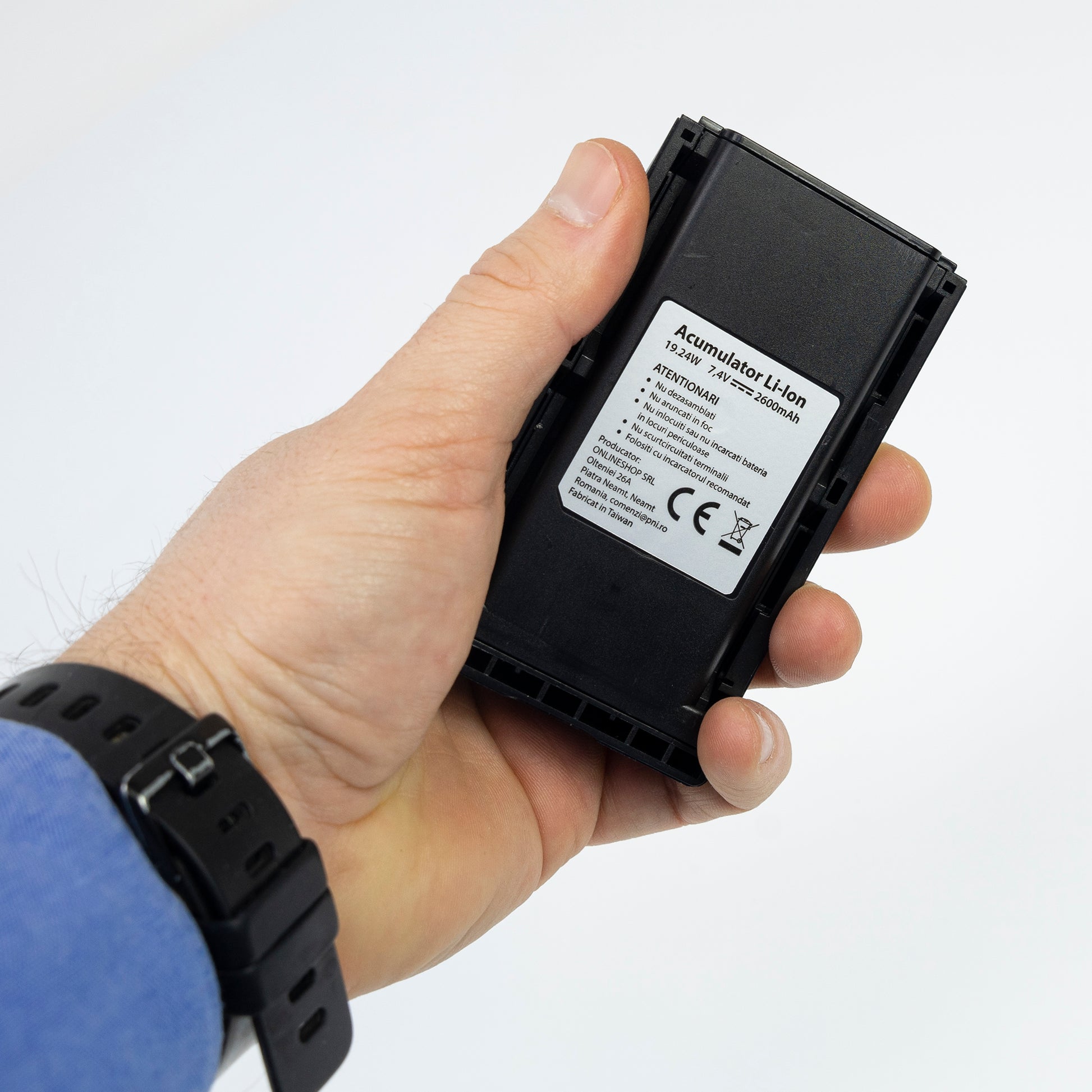 Acumulator PNI PB-HP72, Li-Ion, 2600mAh, pentru statia radio CB PNI Escort HP 72