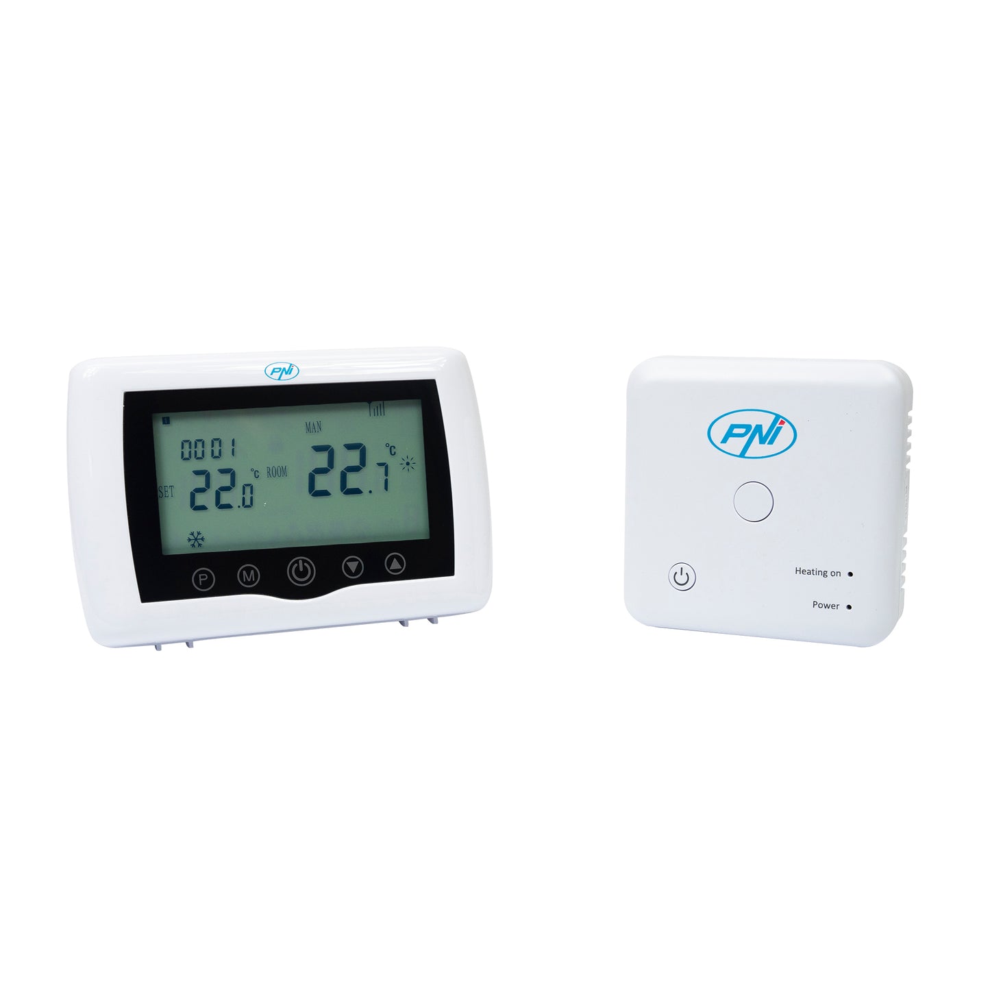 Termostat inteligent PNI CT36 PRO fara fir, histerezis  ± 0.1°C WiFi 2.4GHz, control prin Internet APP TuyaSmart, regim iarna-vara, pentru centrale termice