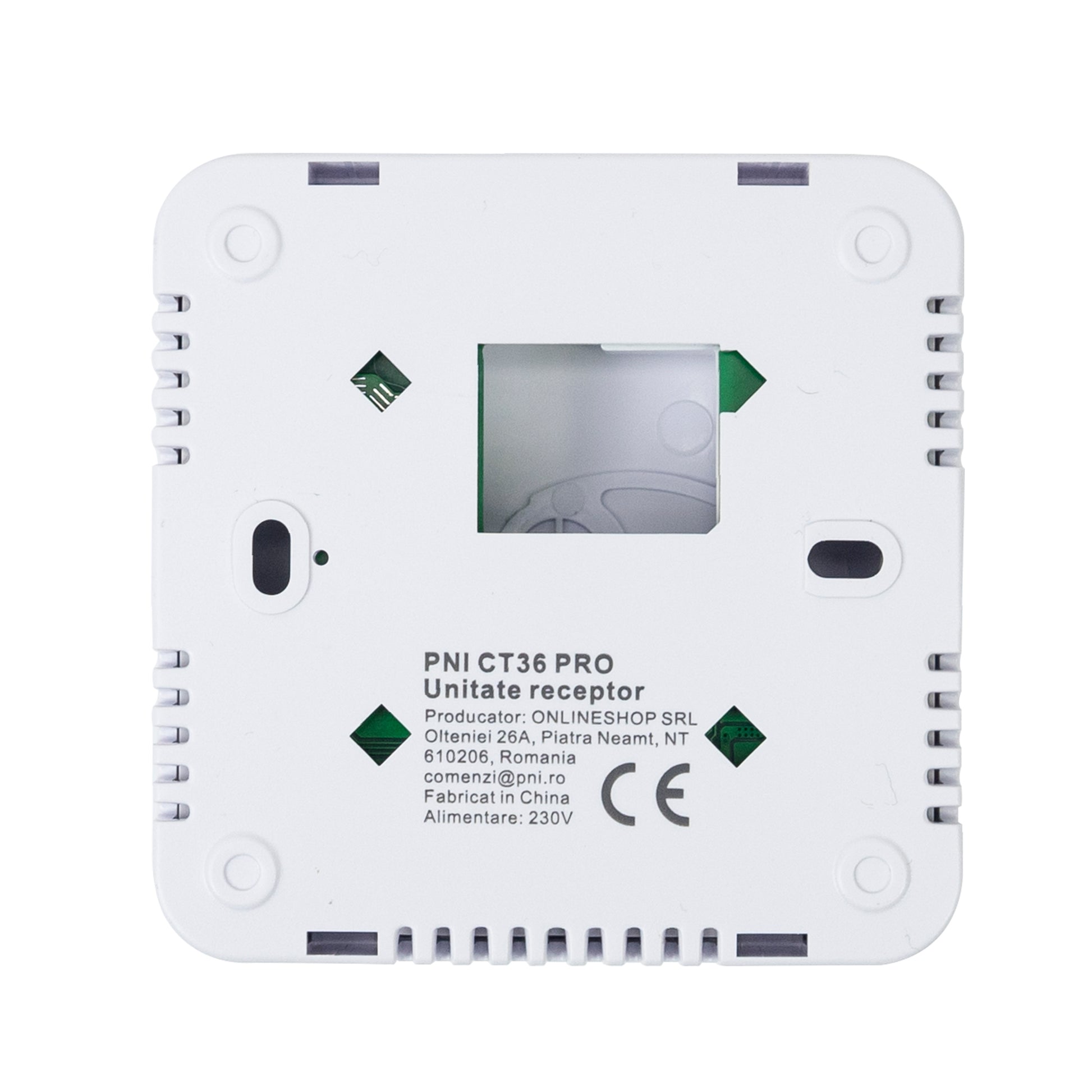 Termostat inteligent PNI CT36 PRO fara fir, histerezis  ± 0.1°C WiFi 2.4GHz, control prin Internet APP TuyaSmart, regim iarna-vara, pentru centrale termice