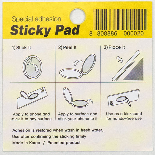 Accesoriu Sticky Pad Blue pentru dispozitive mobile