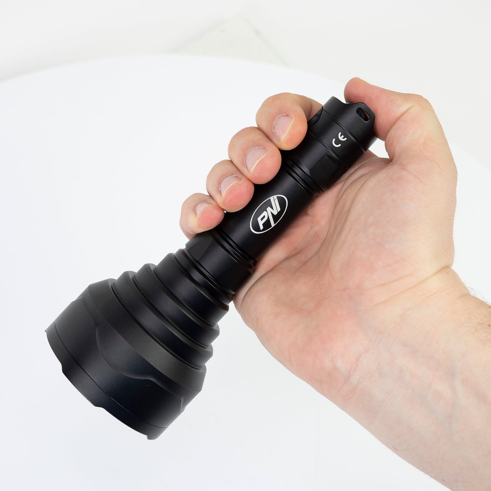 Lanterna PNI Adventure F900, 66 mm, focus 630lm, 900m, IP68, negru