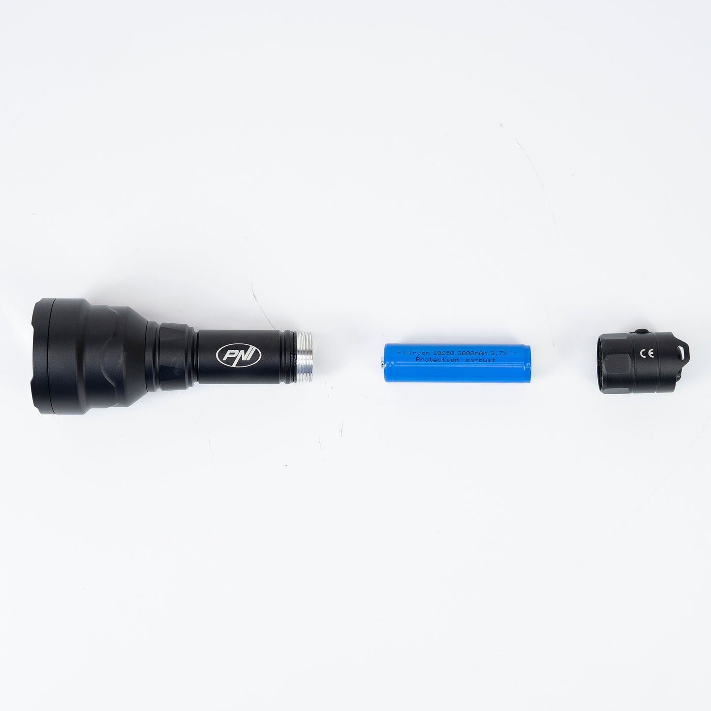 Lanterna PNI Adventure FHTW11, 55m, focus, Li-Ion 3000mAh,
630 lm, pana la 650 m, negru
