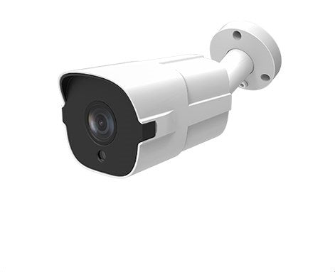 Camera supraveghere video PNI IP818JS, POE, bullet 8MP, 2.8mm, pentru exterior, alb