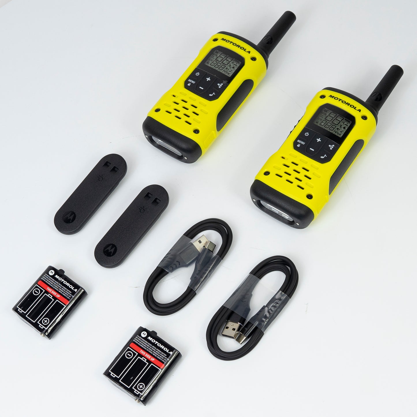 Statie radio PMR portabila Motorola TLKR T92 H2O IP67 set cu 2 buc Galben