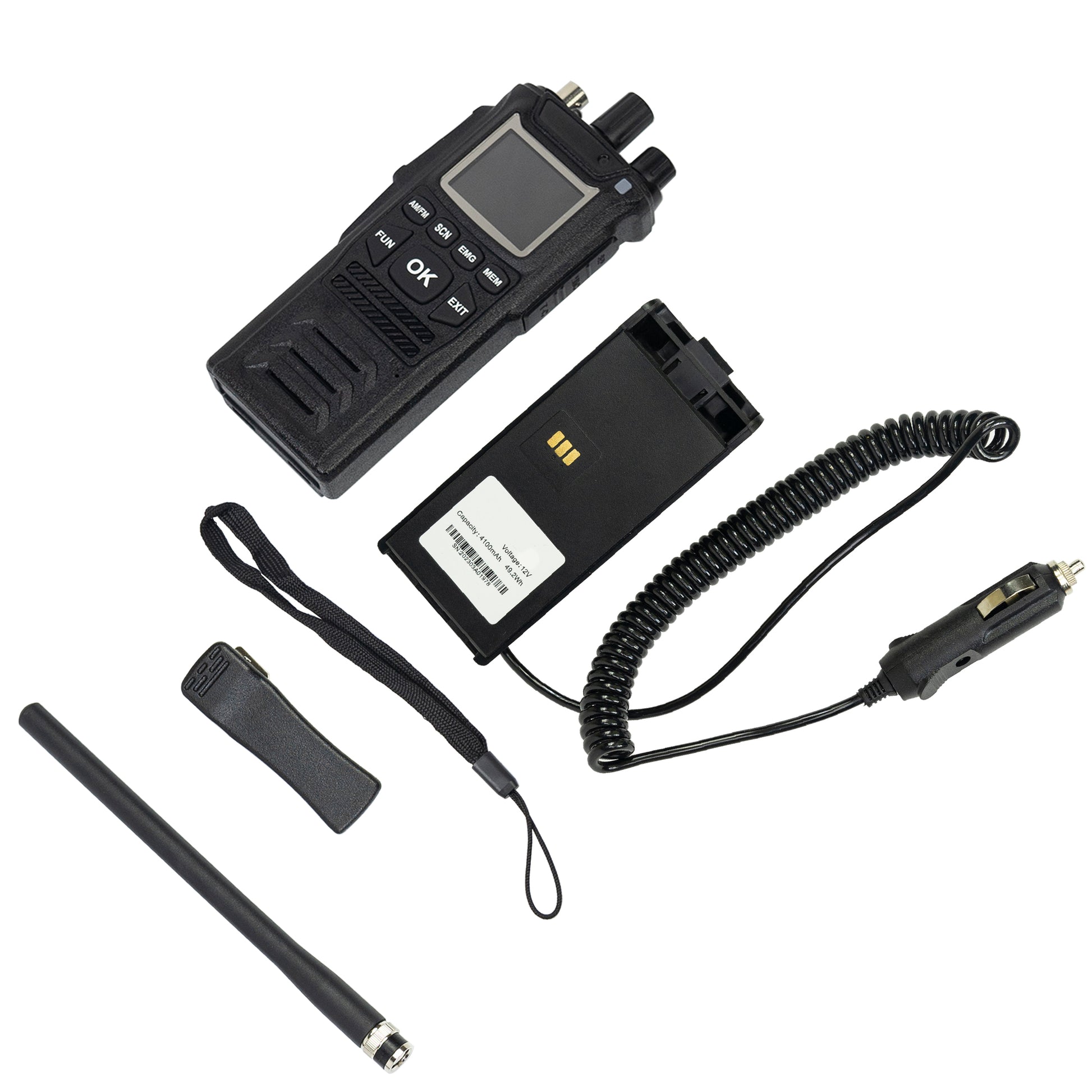 Statie radio CB portabila PNI Escort HP 32, ASQ, Roger Beep, 12V cu adaptor auto inclus